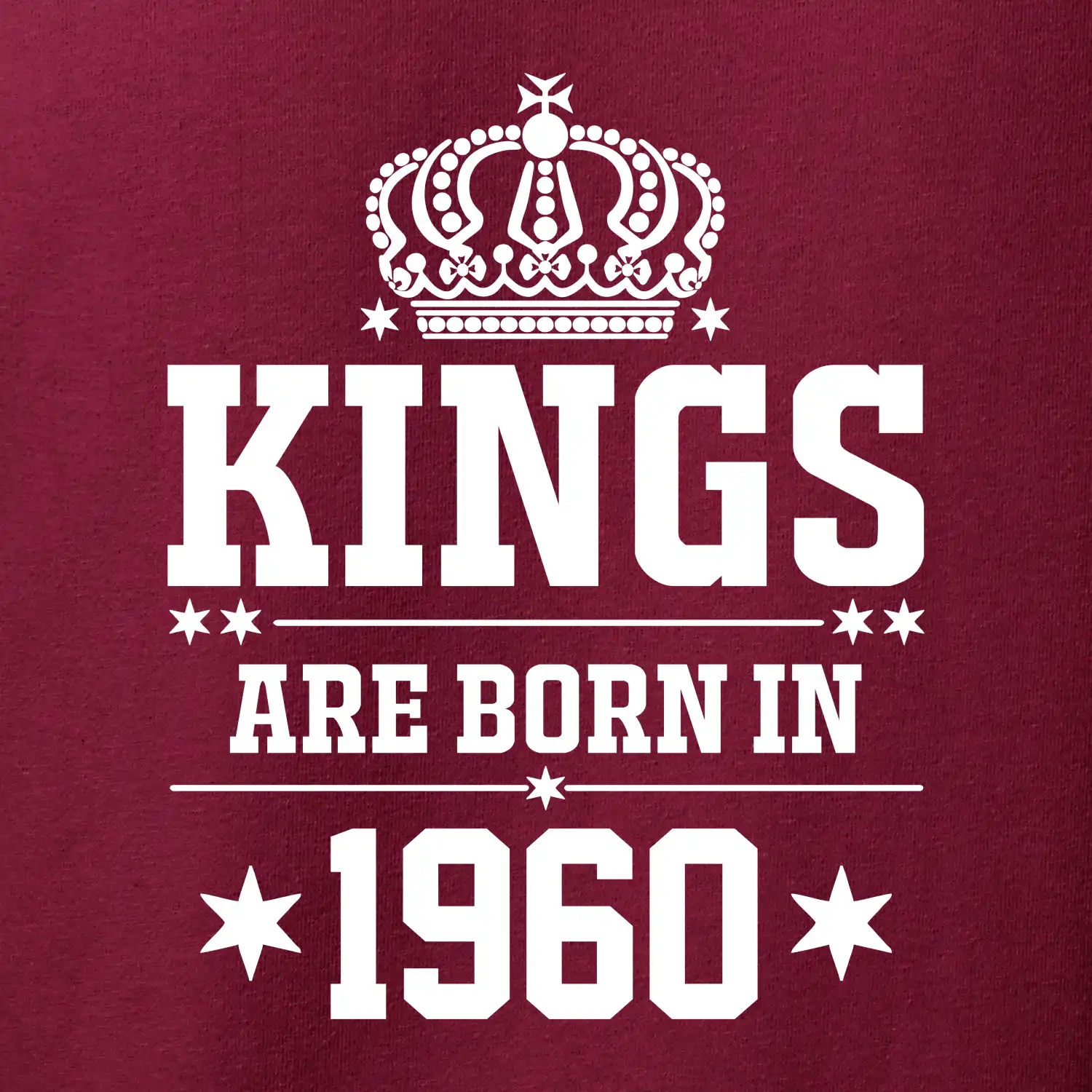 Kings are born in 1960