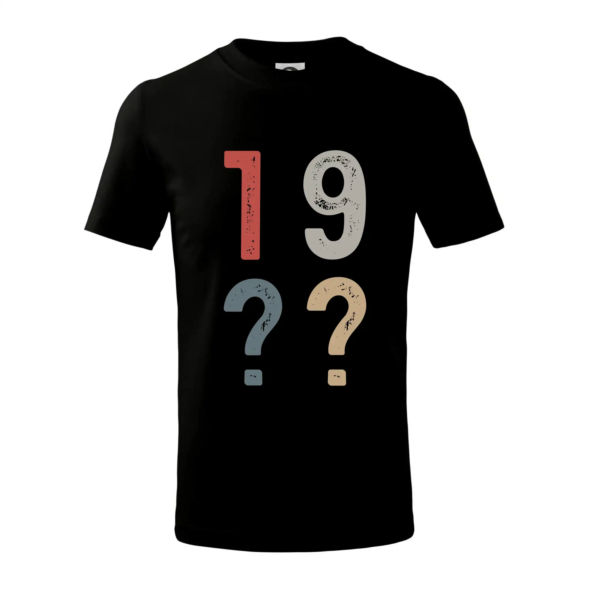 Vintage číslice - vlastní rok