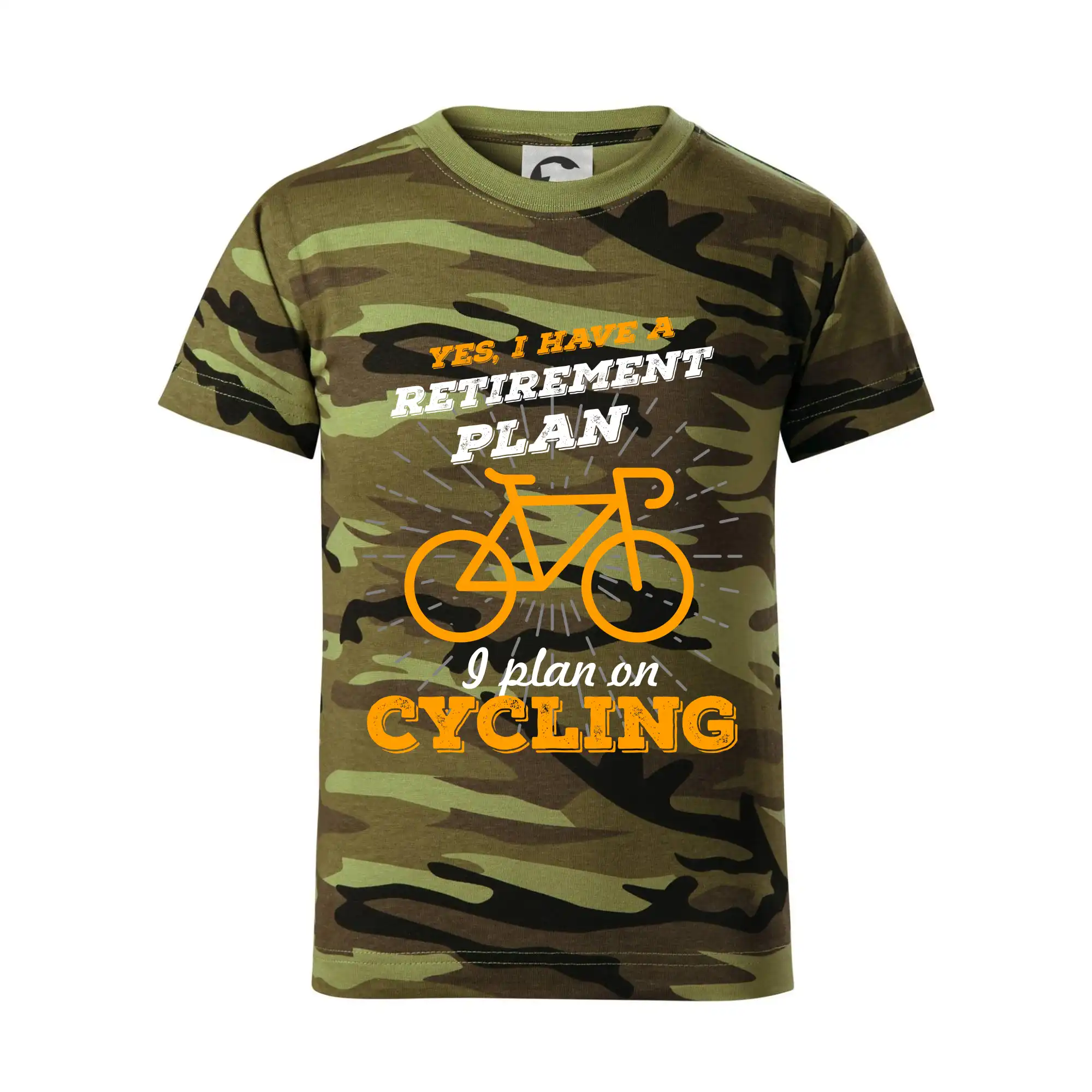 Oranžové kolo - Yes, I have a retirement plan, I plan on cycling