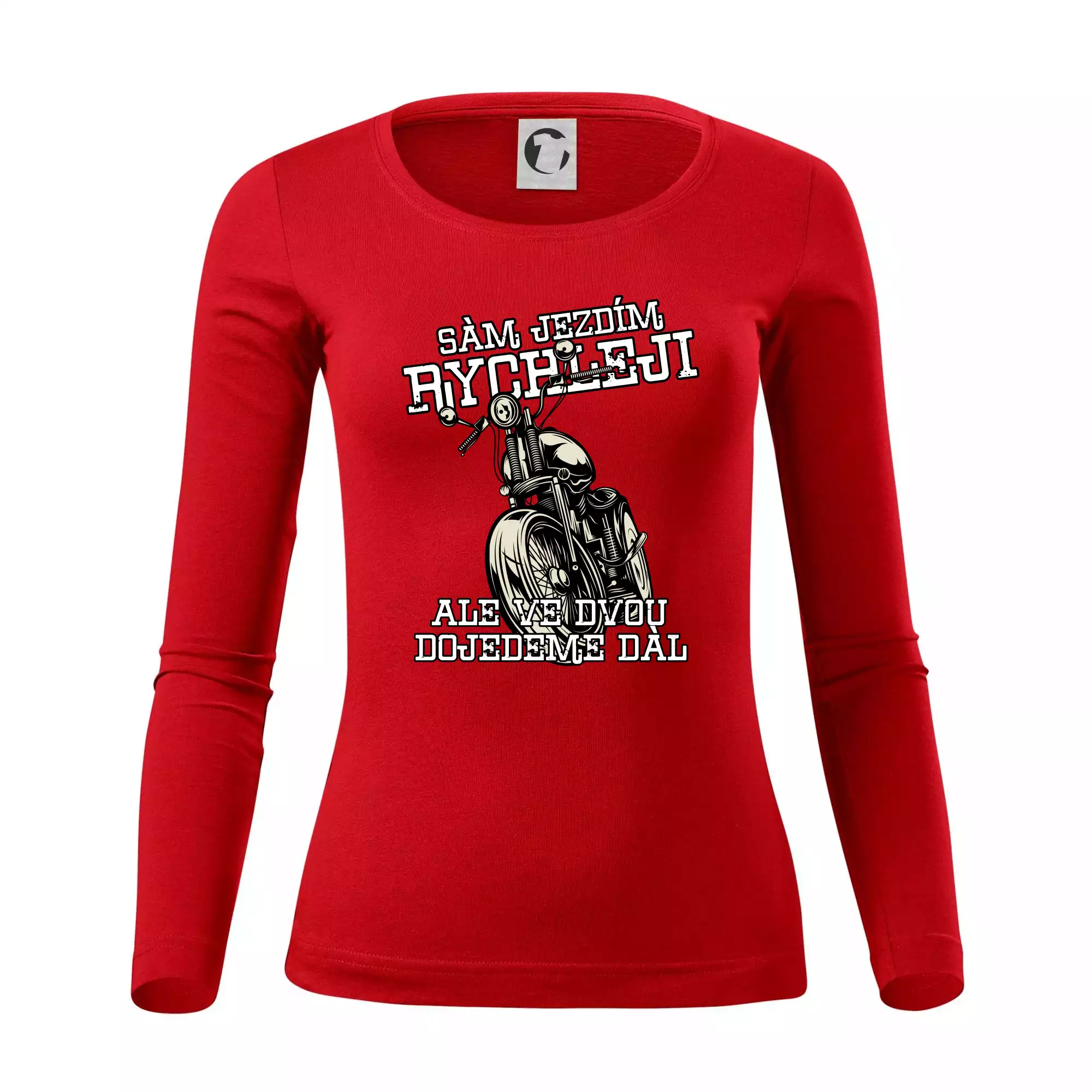 Sám jezdím rychleji, ale ve dvou dojedeme dál