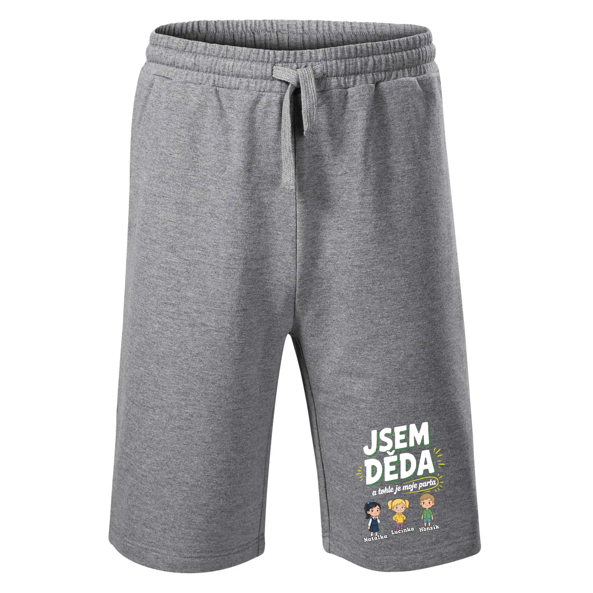 Děda a jeho parta (obrázky a jména vnuků)