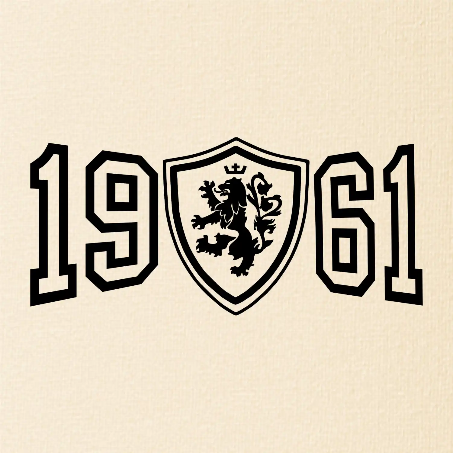 Narozeninový motiv - znak - 1961