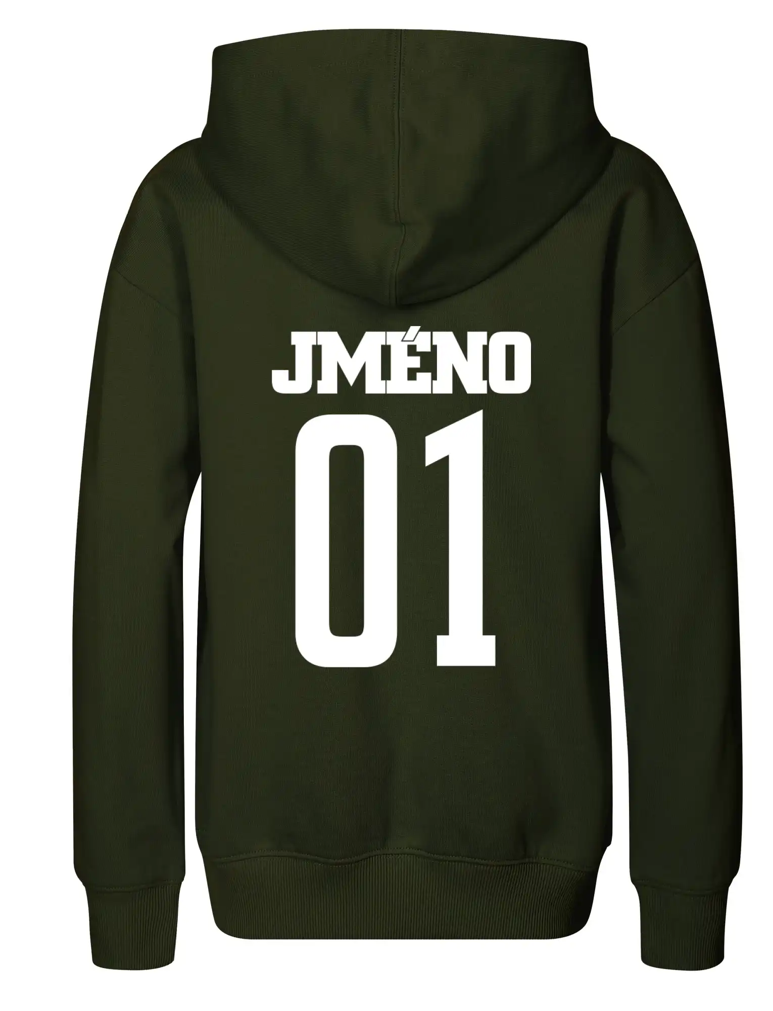 Fotbalový dres - vlastní jméno a číslo