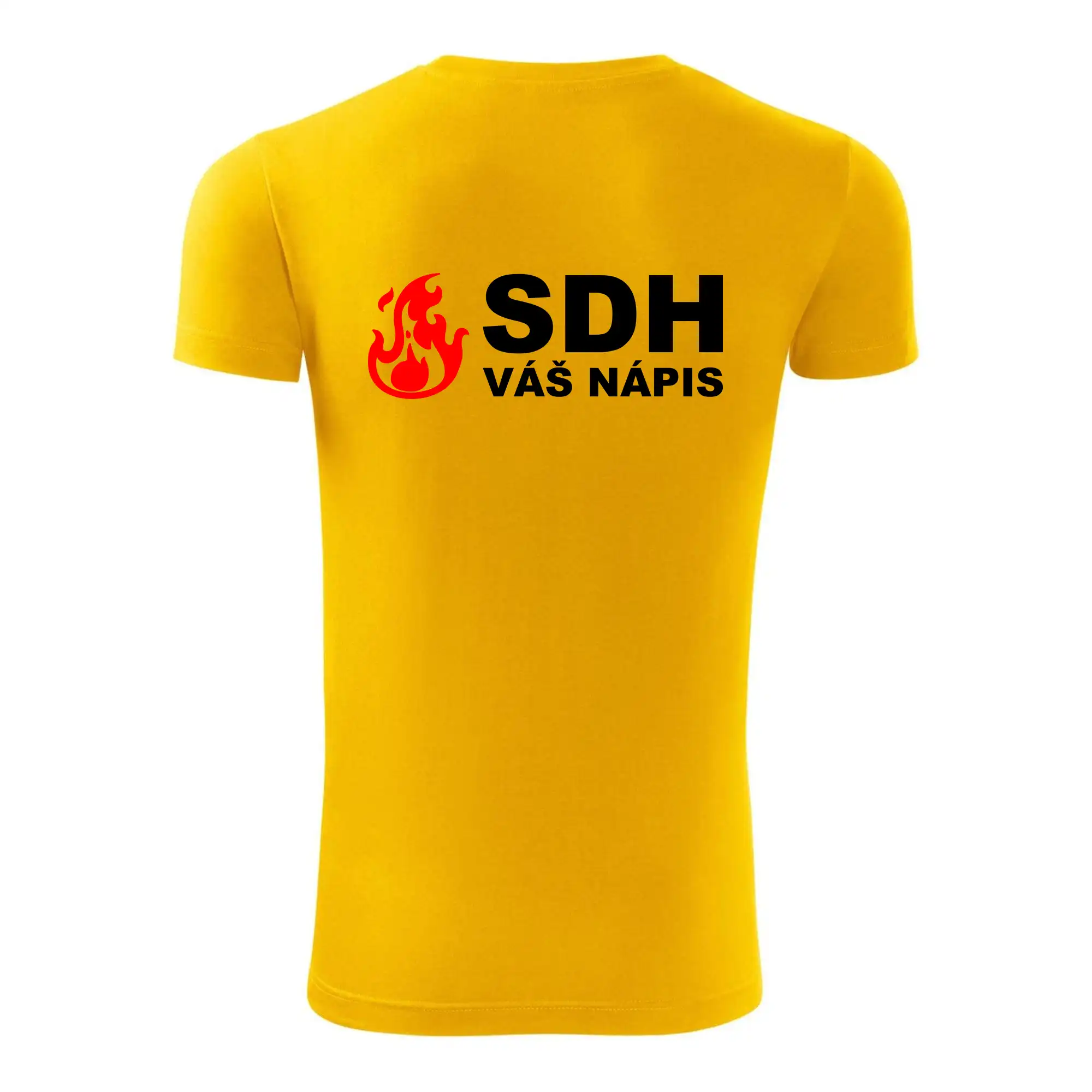 SDH nápis (oheň, firesport, název sboru - vlastní nápis)