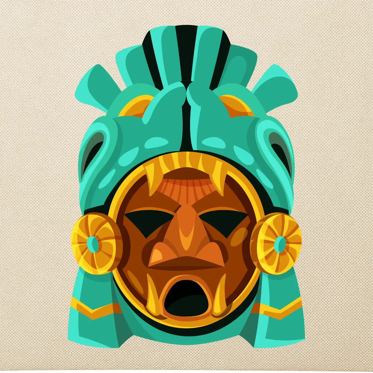 Mayové maska mátová