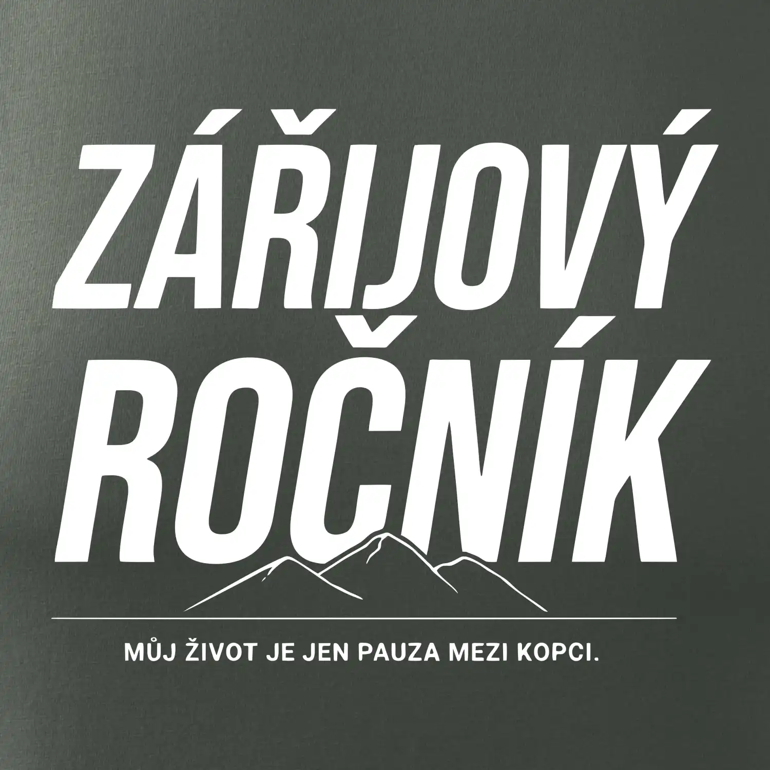 Zářijový ročník. Můj život je jen pauza mezi kopci.