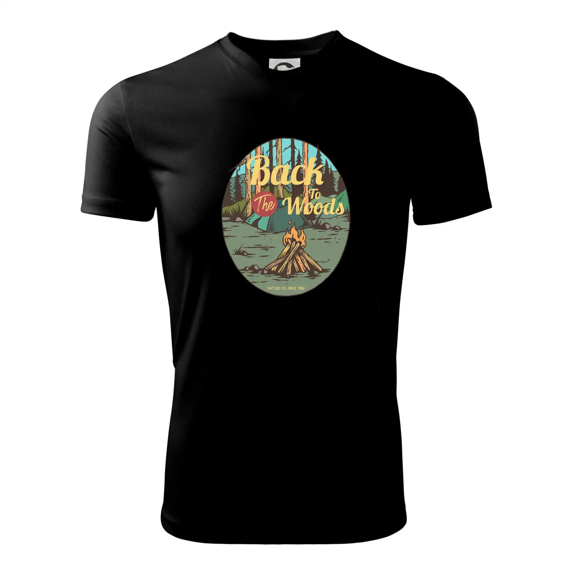 Camp Fire Back to woods