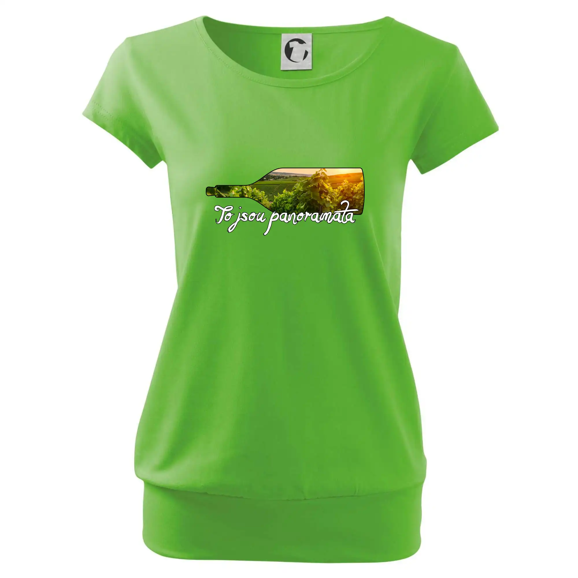 To jsou panoramata vinice