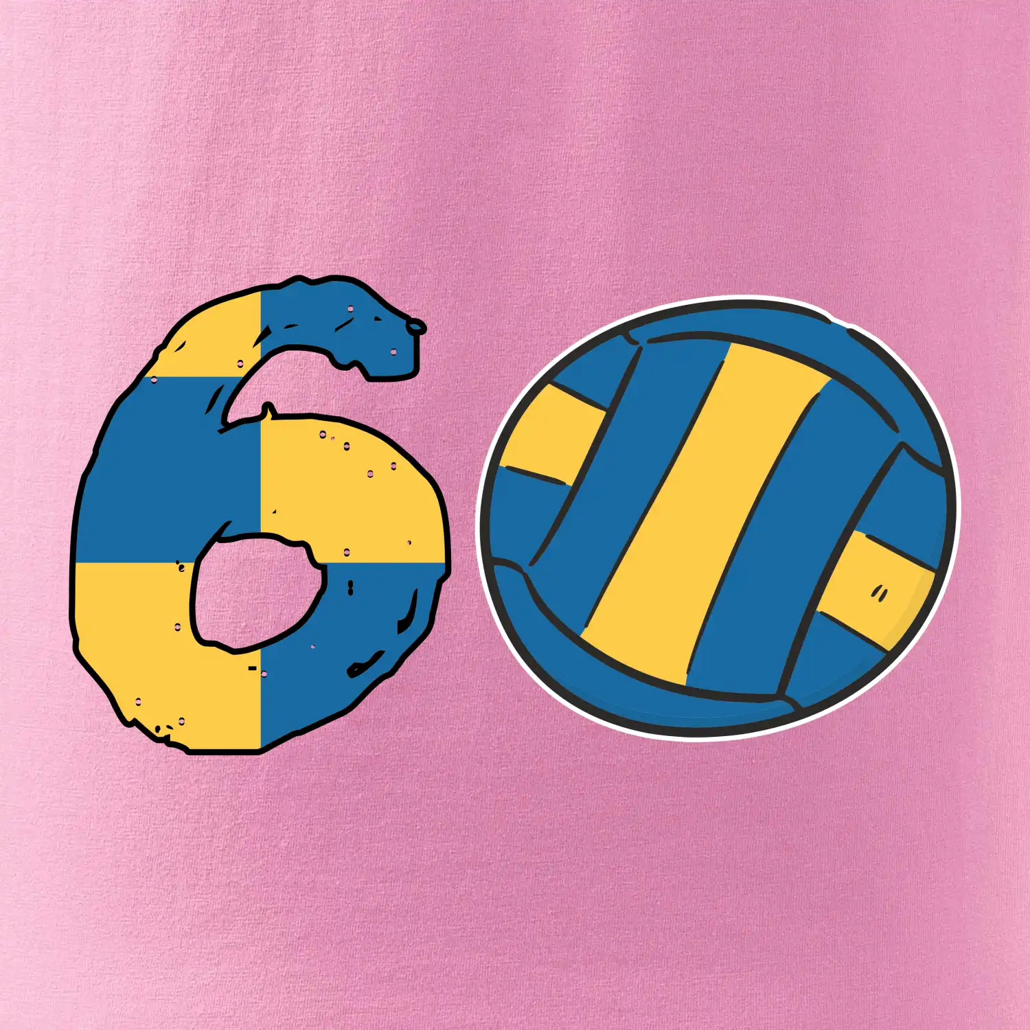Volejbal kulaté narozeniny 60