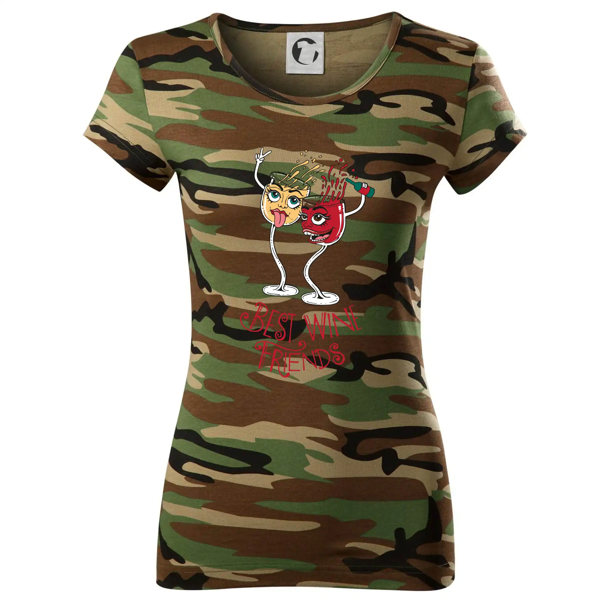 Best wine friends dancing (Pecka design)