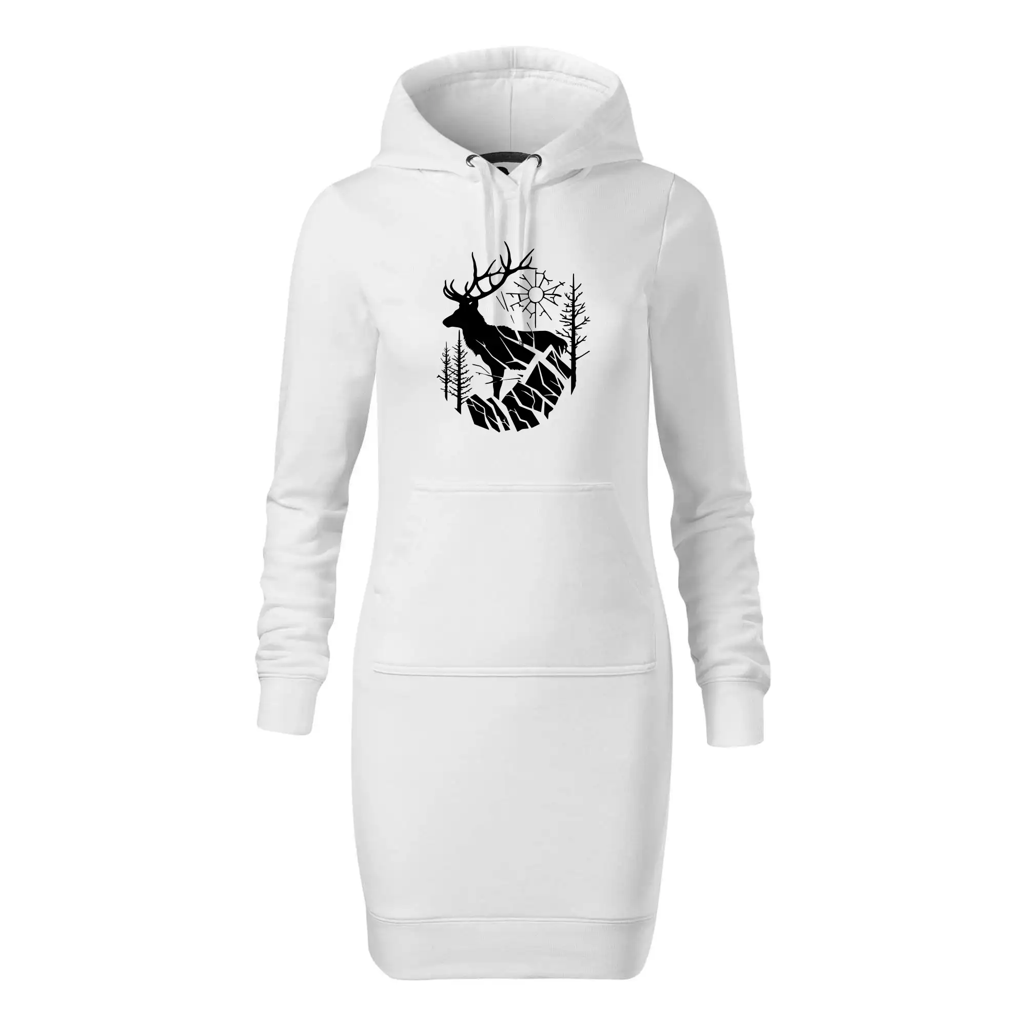 Jelen v lese křivky