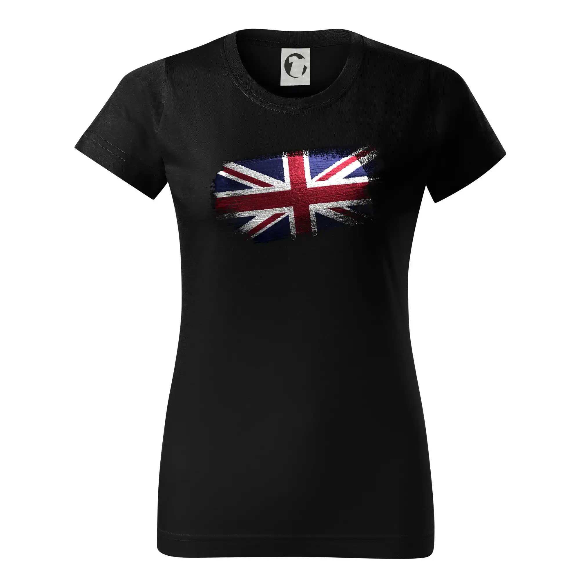 Britská vlajka okousaná