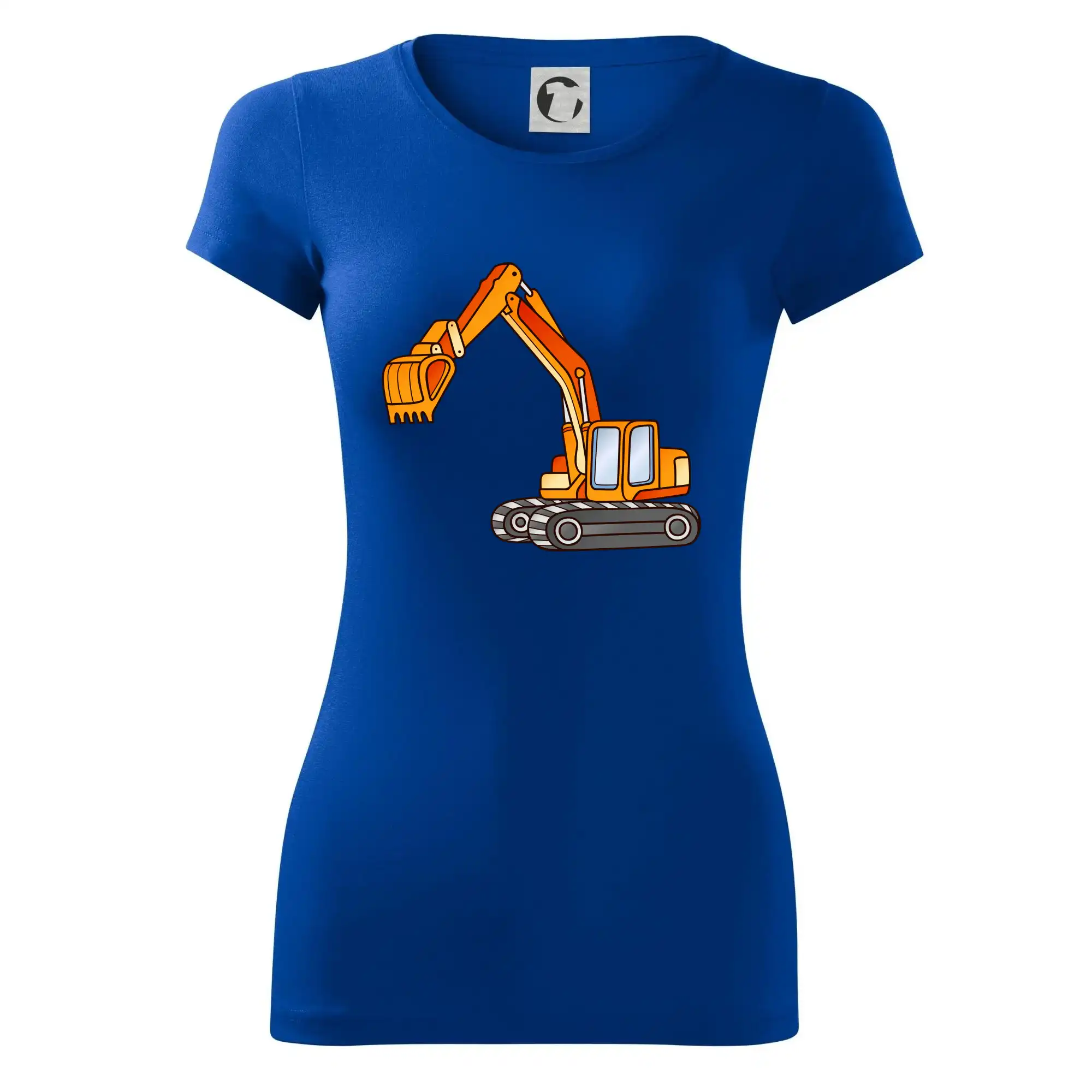 Bagr bez nápisu oranžový