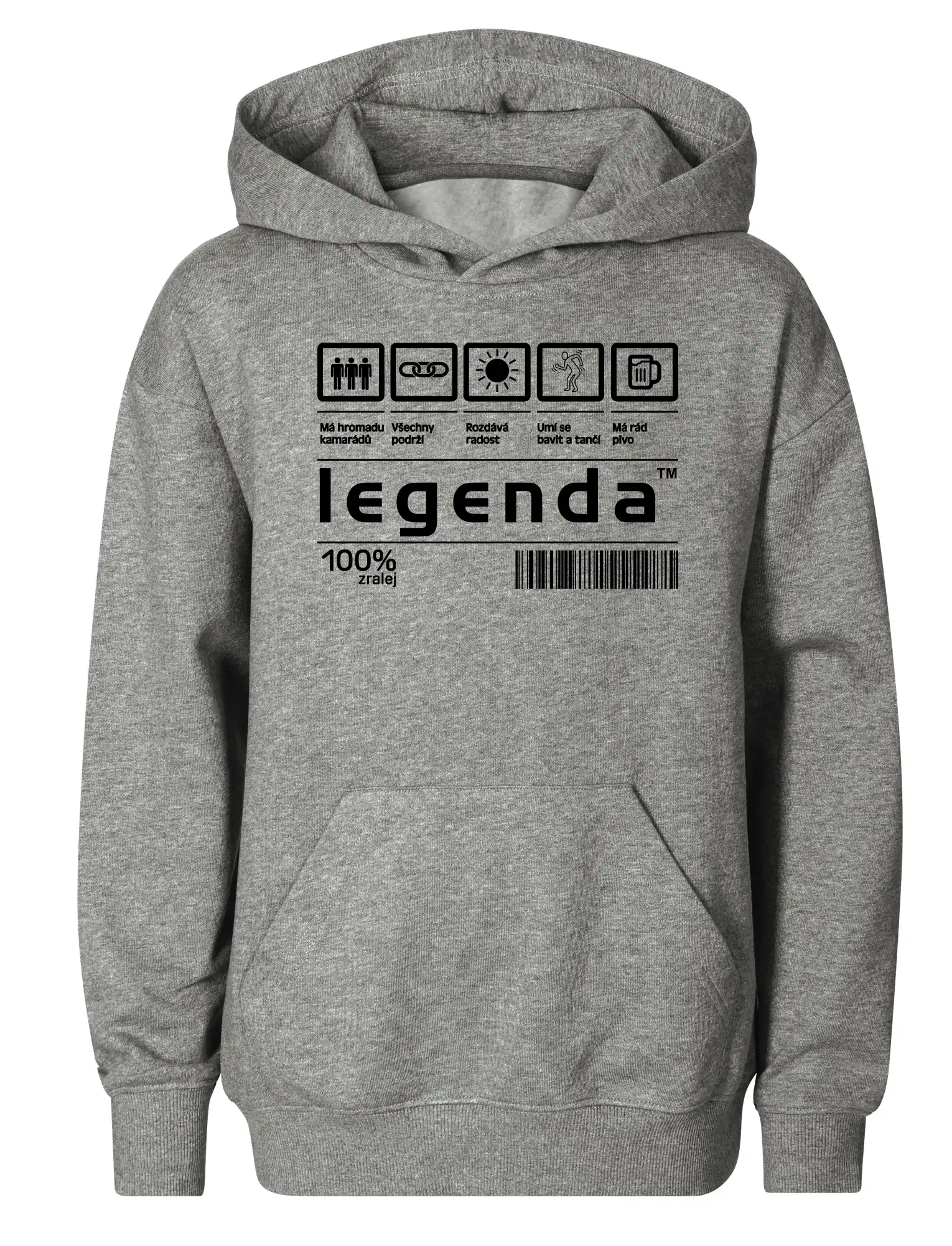 Čárový kód - Legenda