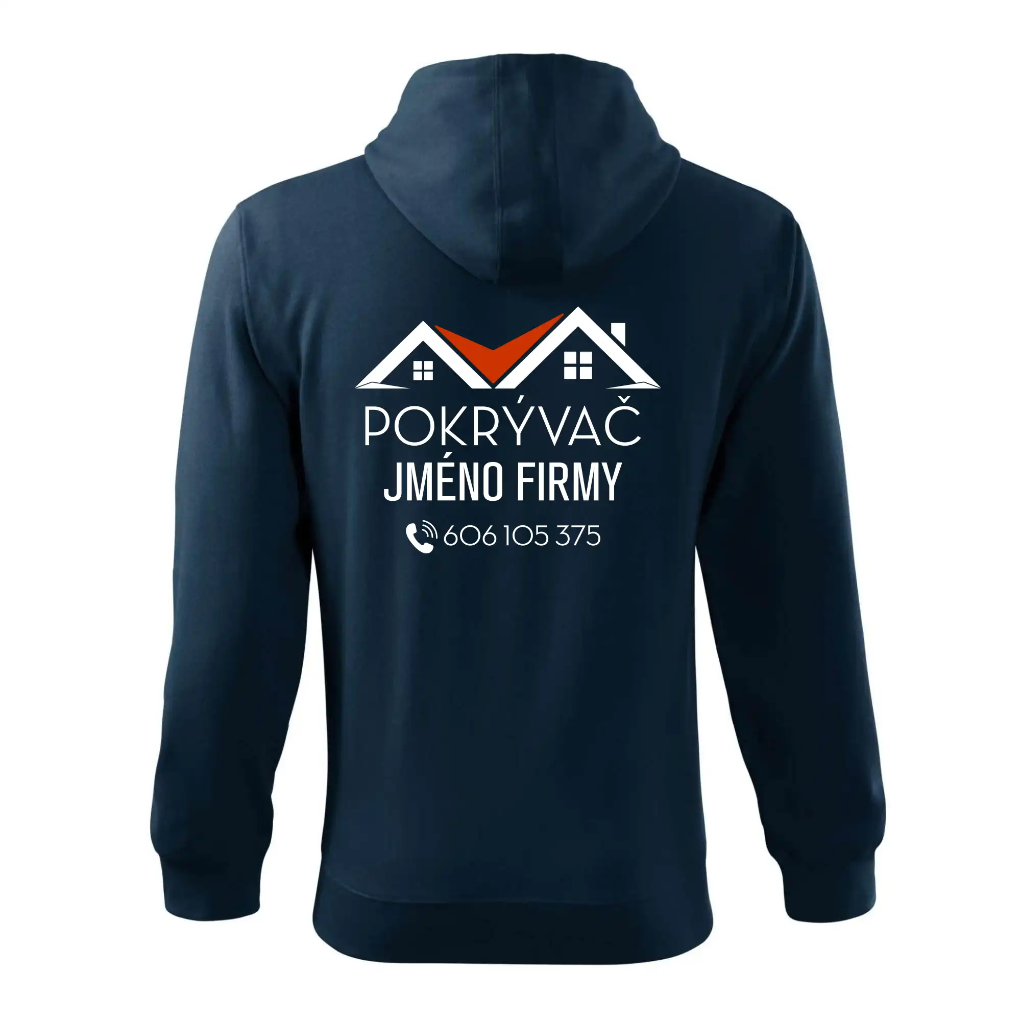 Tričko pro pokrývače - Dvě střechy
