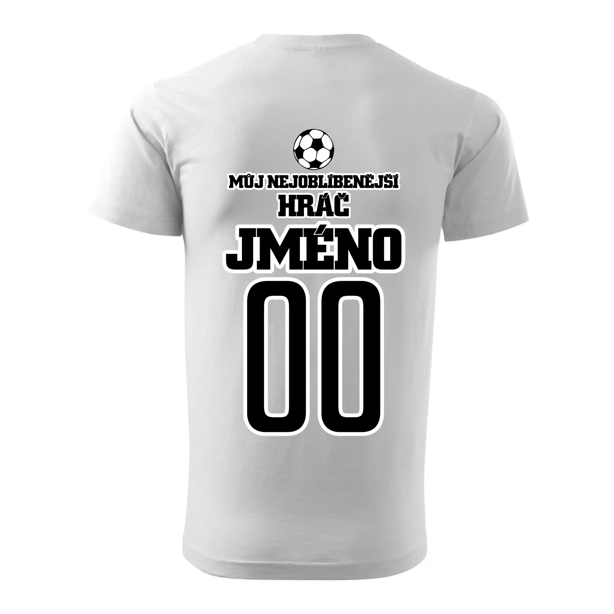 Můj nejoblíbenější hráč - Vaše jméno a číslo
