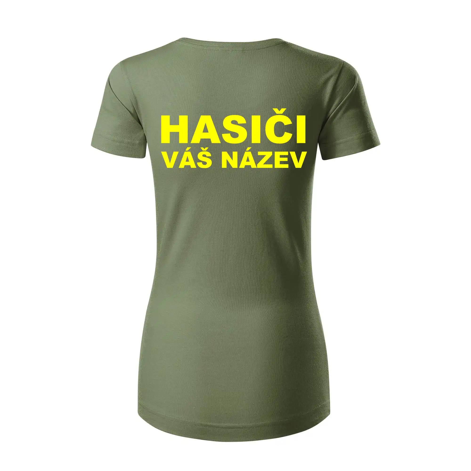 Hasiči - žlutý nápis - váš název sboru