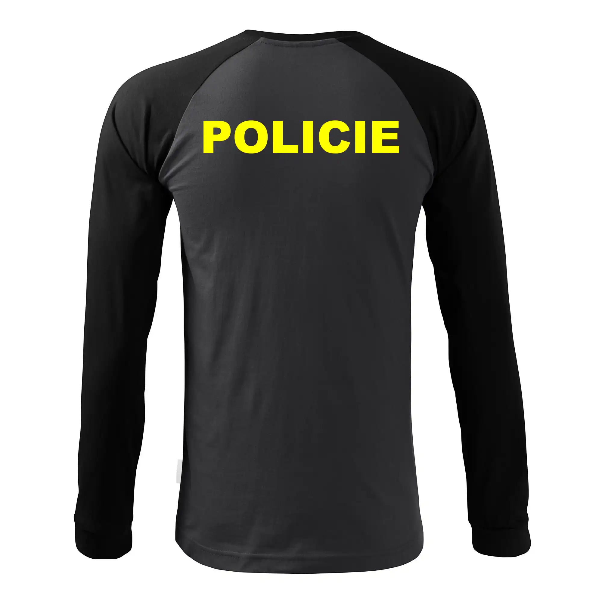 Policie Nápis žlutý
