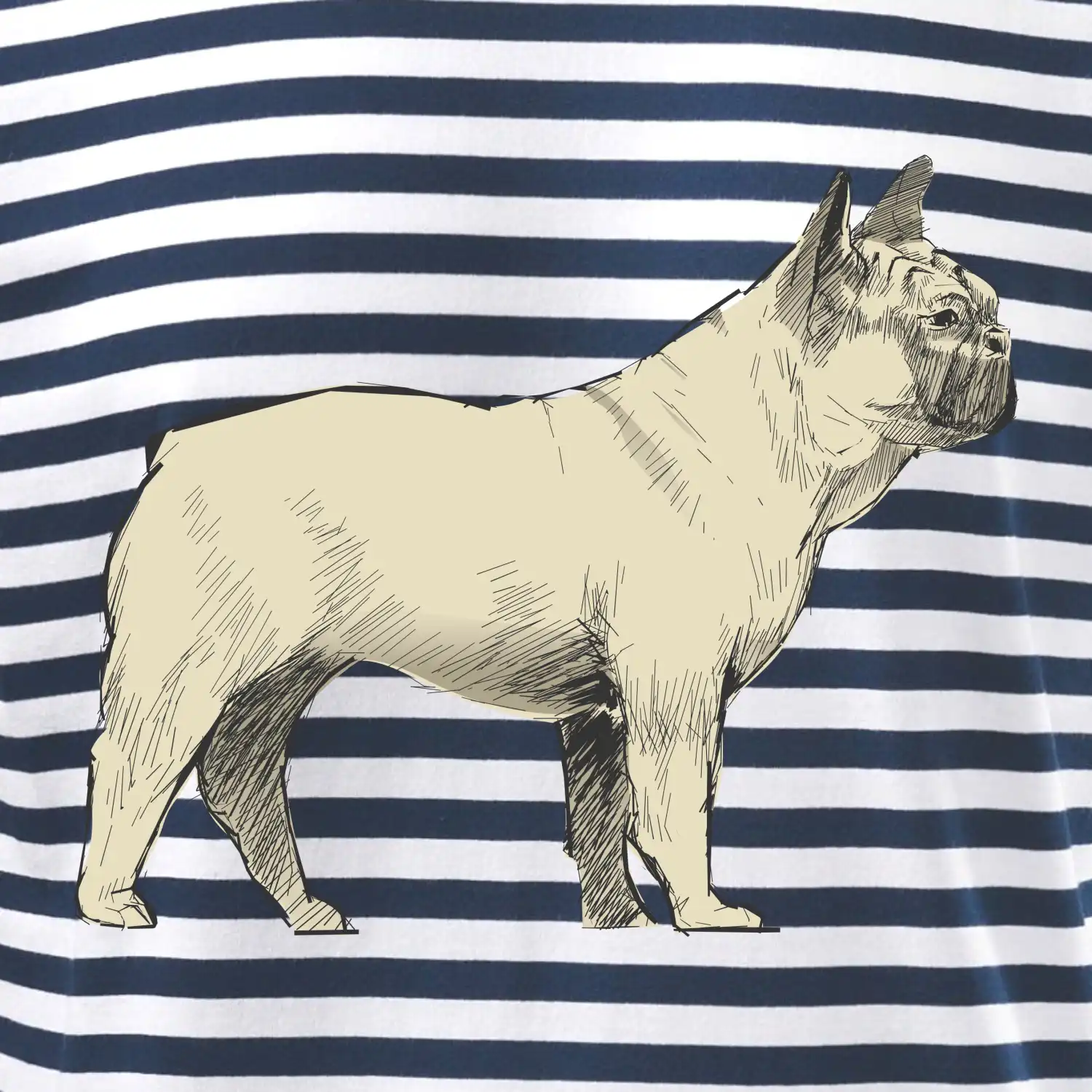 Vintage French bulldog