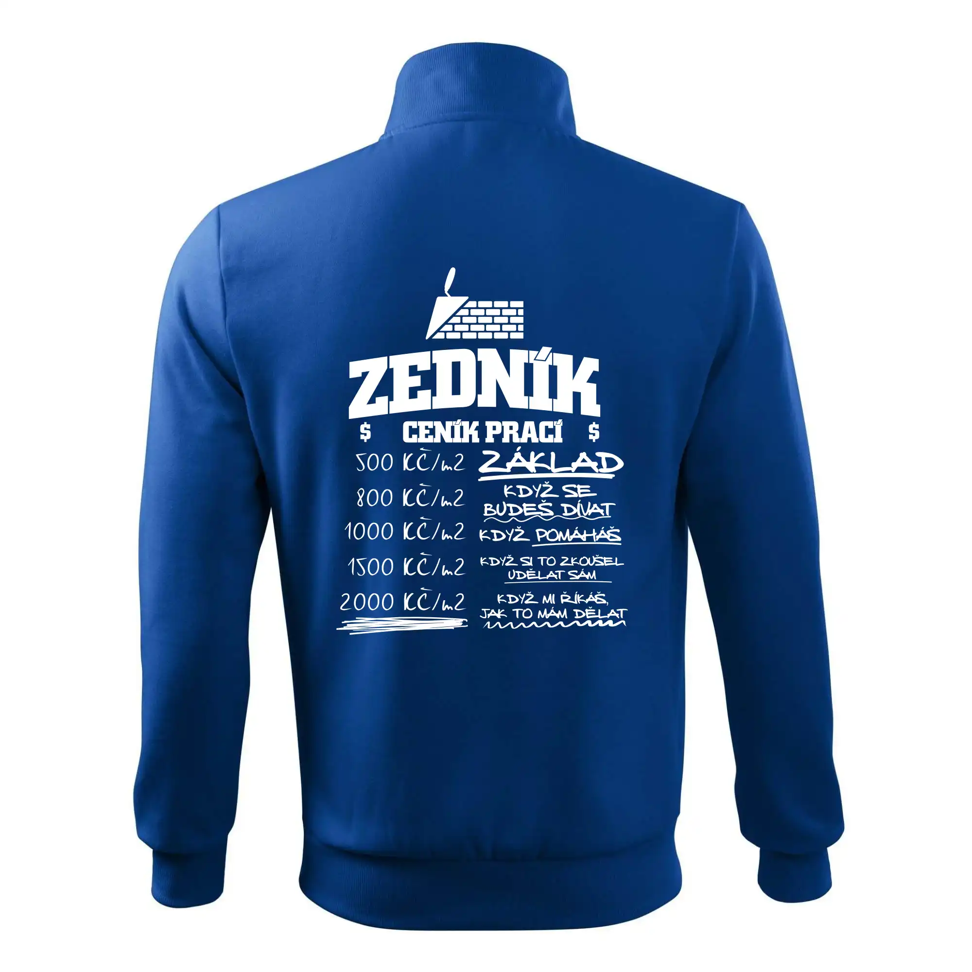 Ceník zedníka - cena za metr