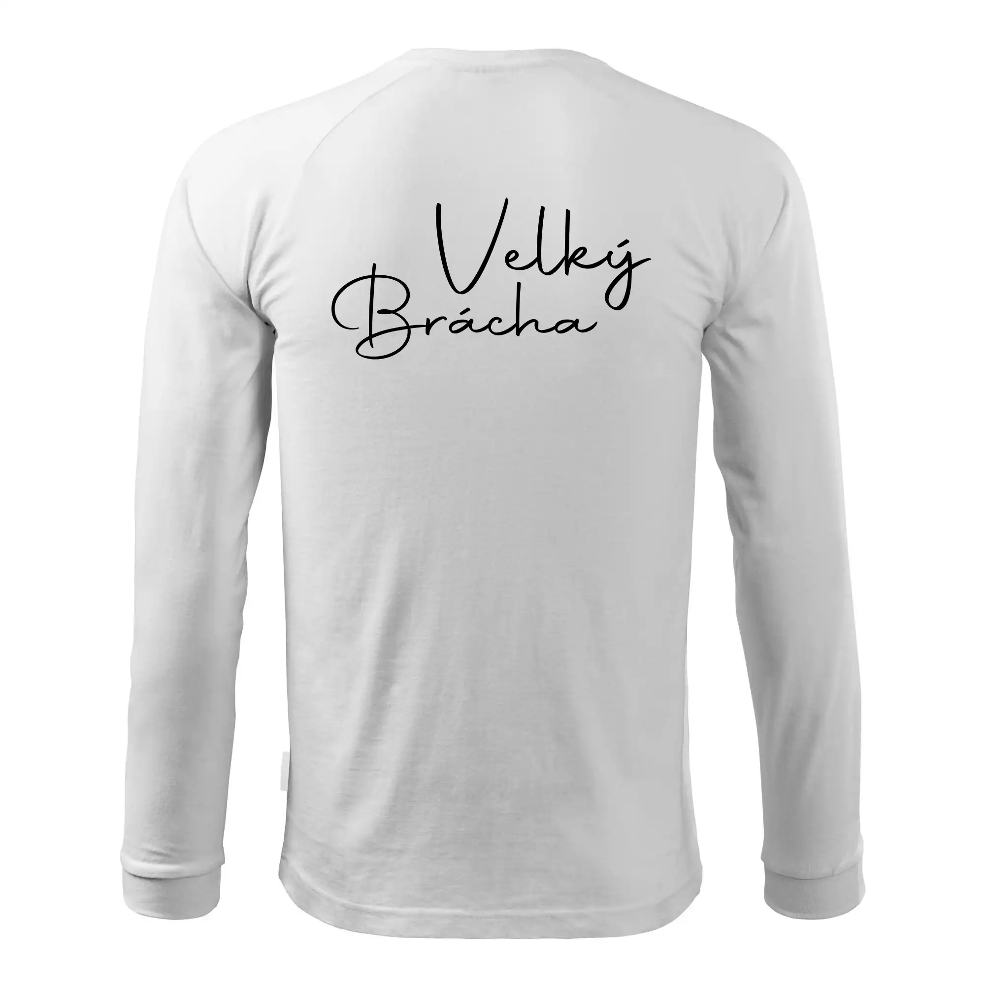 Velký brácha - nápis na zádech