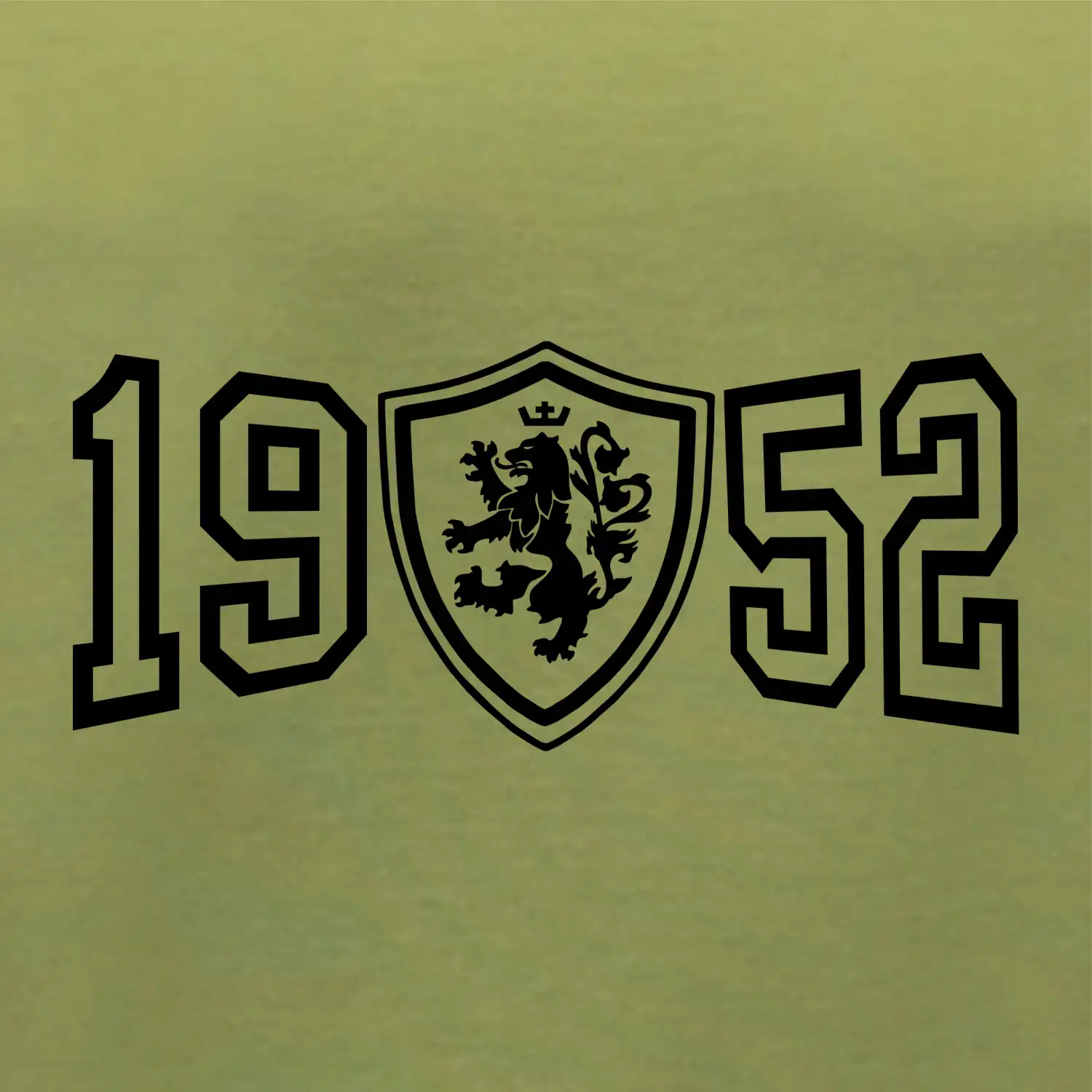 Narozeninový motiv - znak - 1952