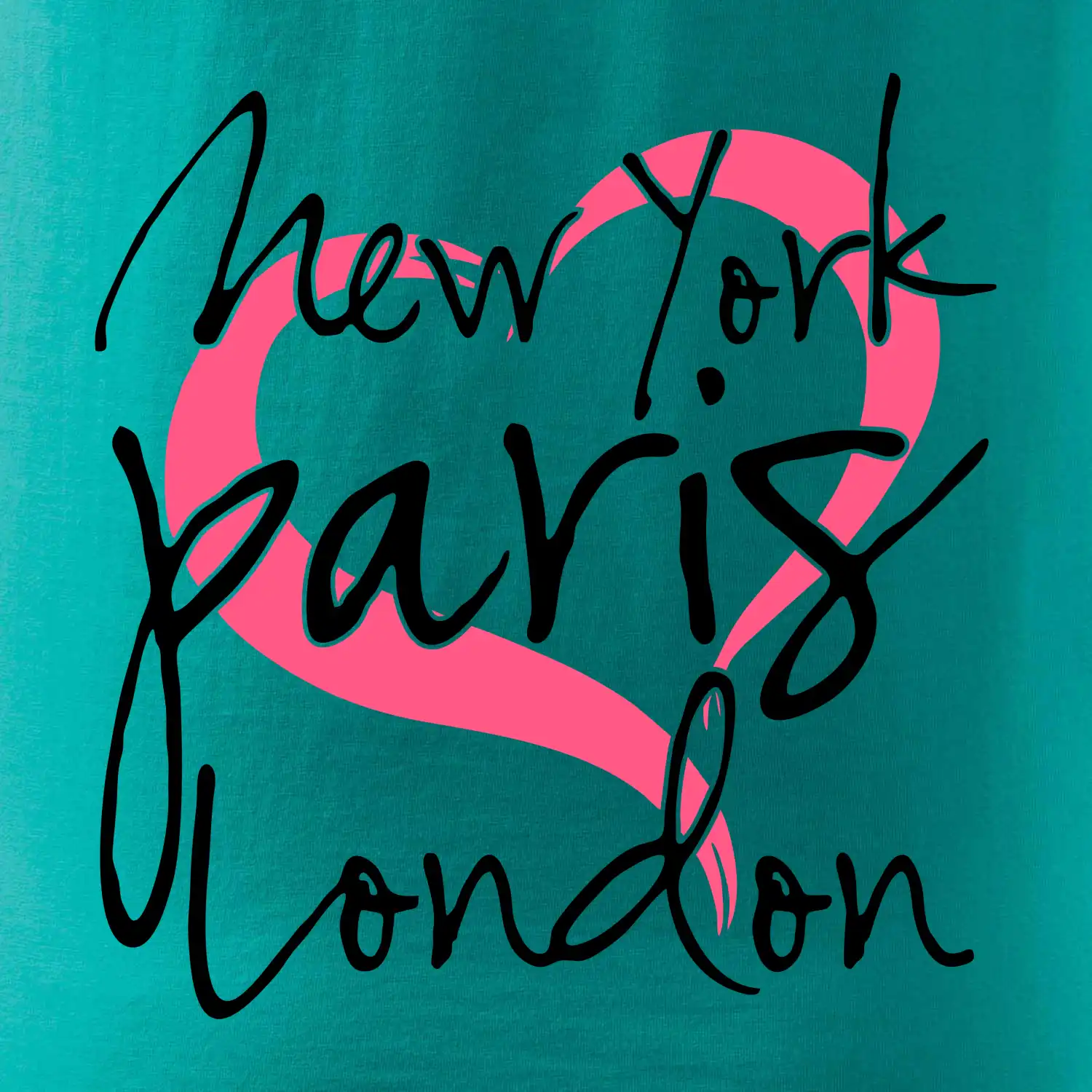 I love NYC Paris London