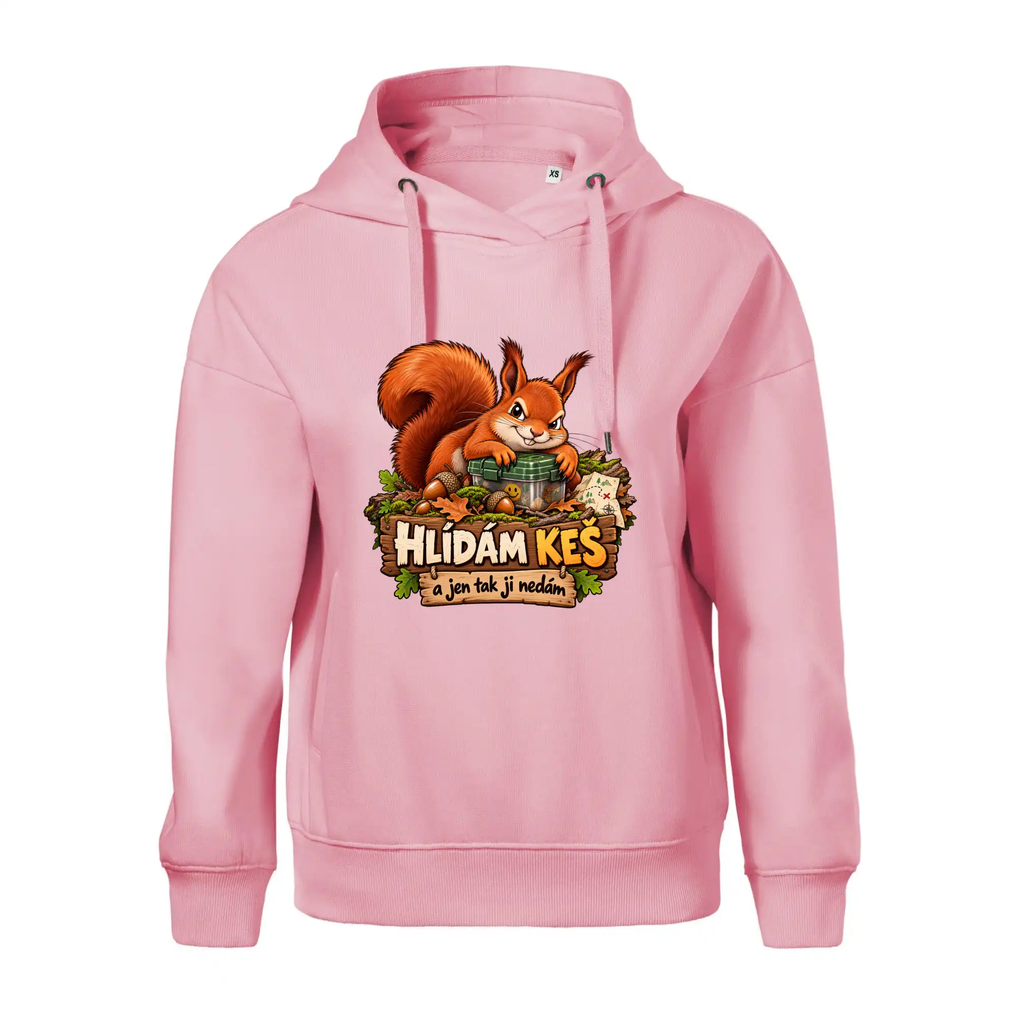 Hlídám keš veverka s pokladem