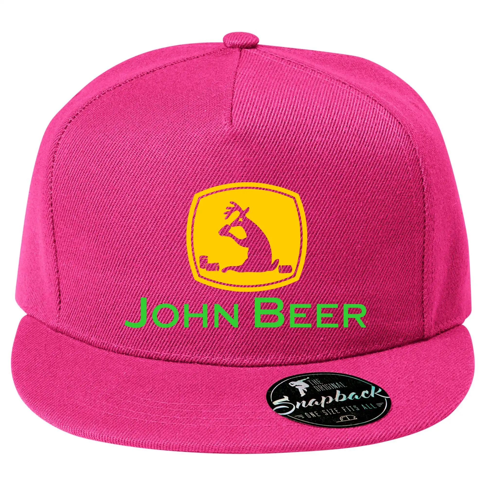 John Beer jelen s pivem