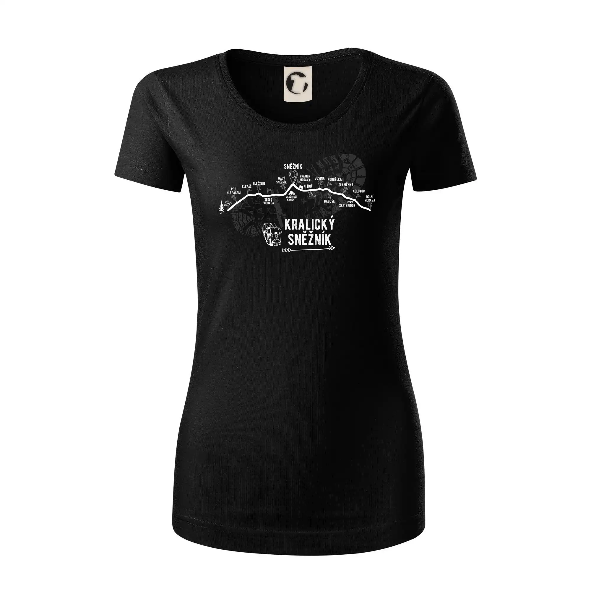 Profil kopců - Kralický Sněžník