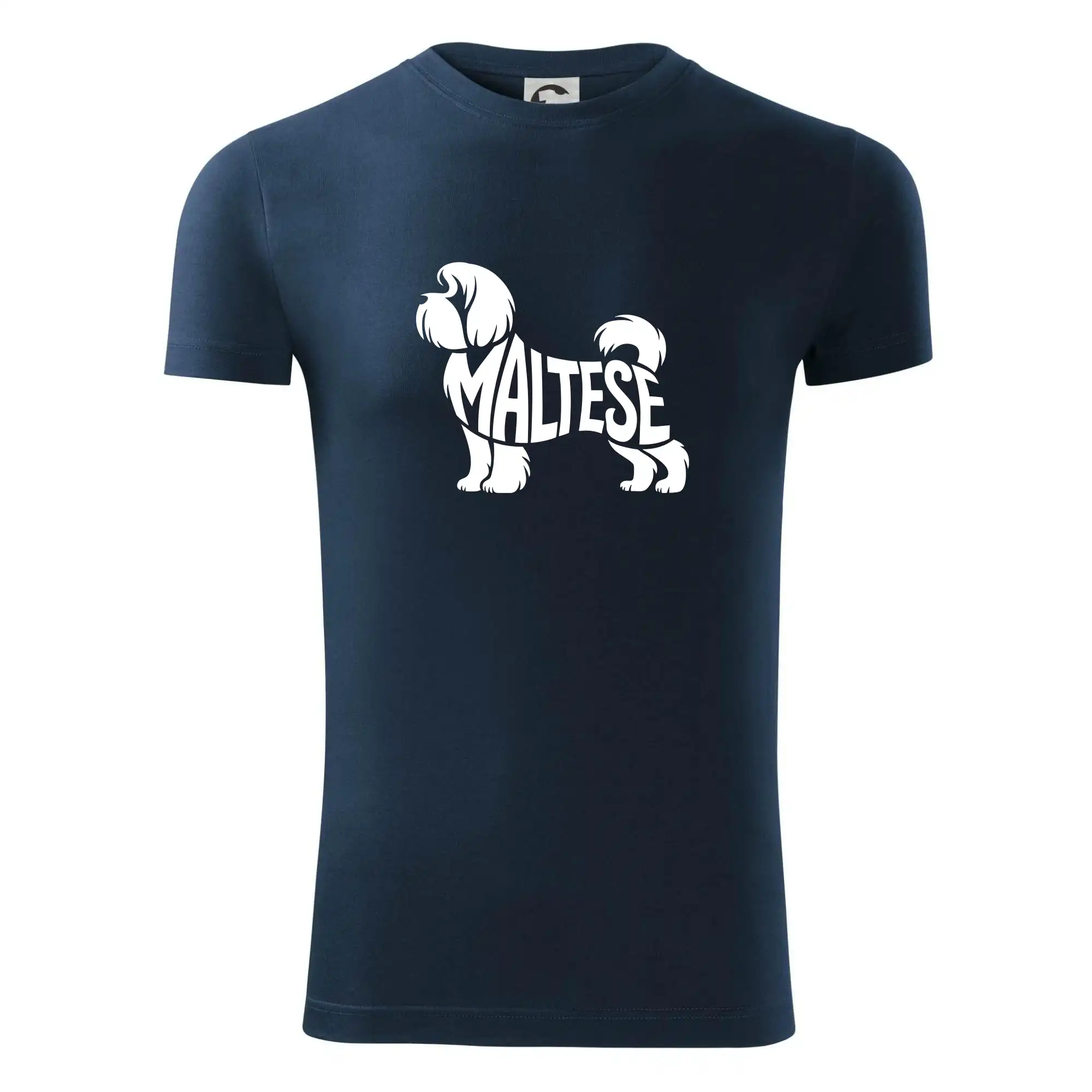 Maltézský psík nápis v těle