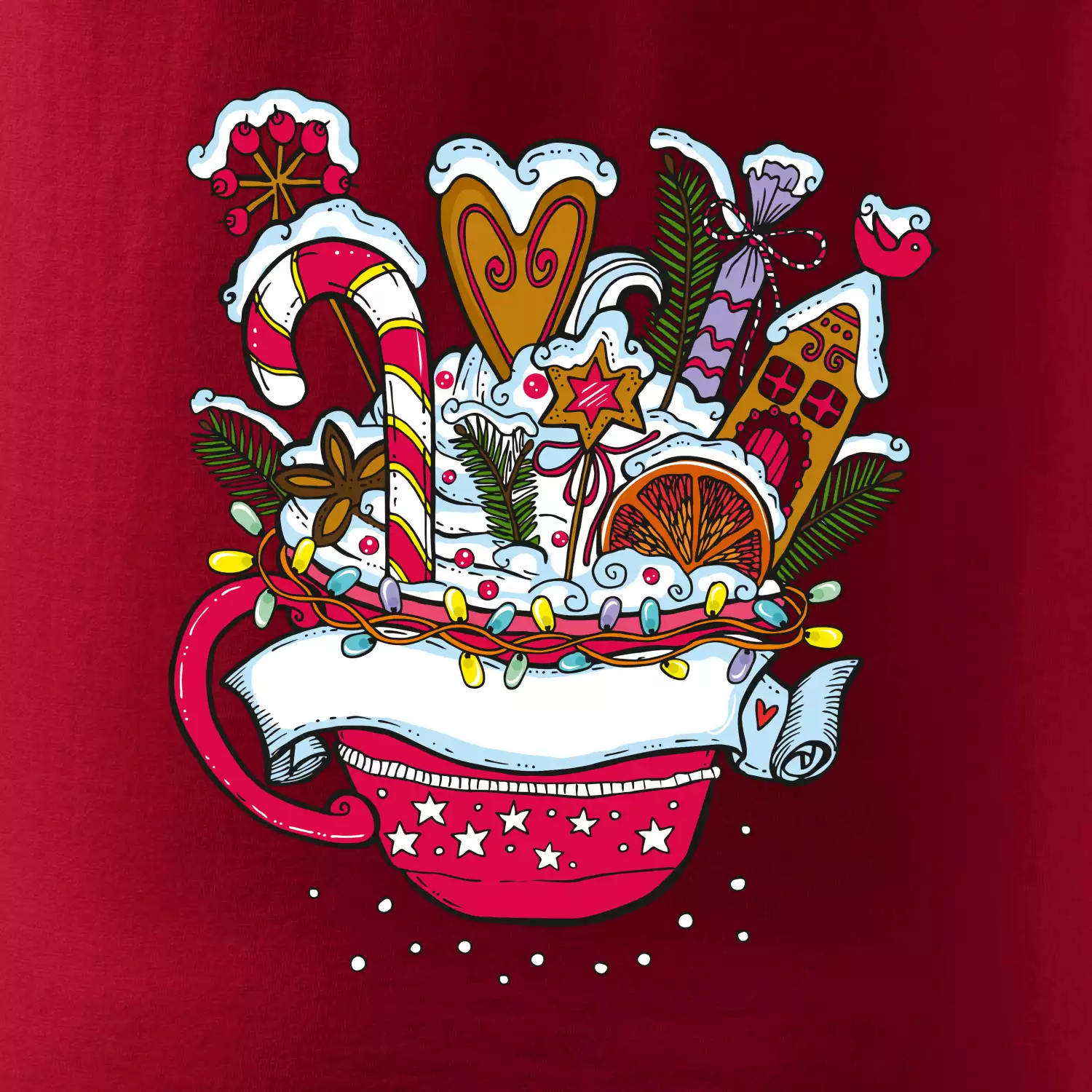 Vánoční Punč - hrneček (Pecka design)