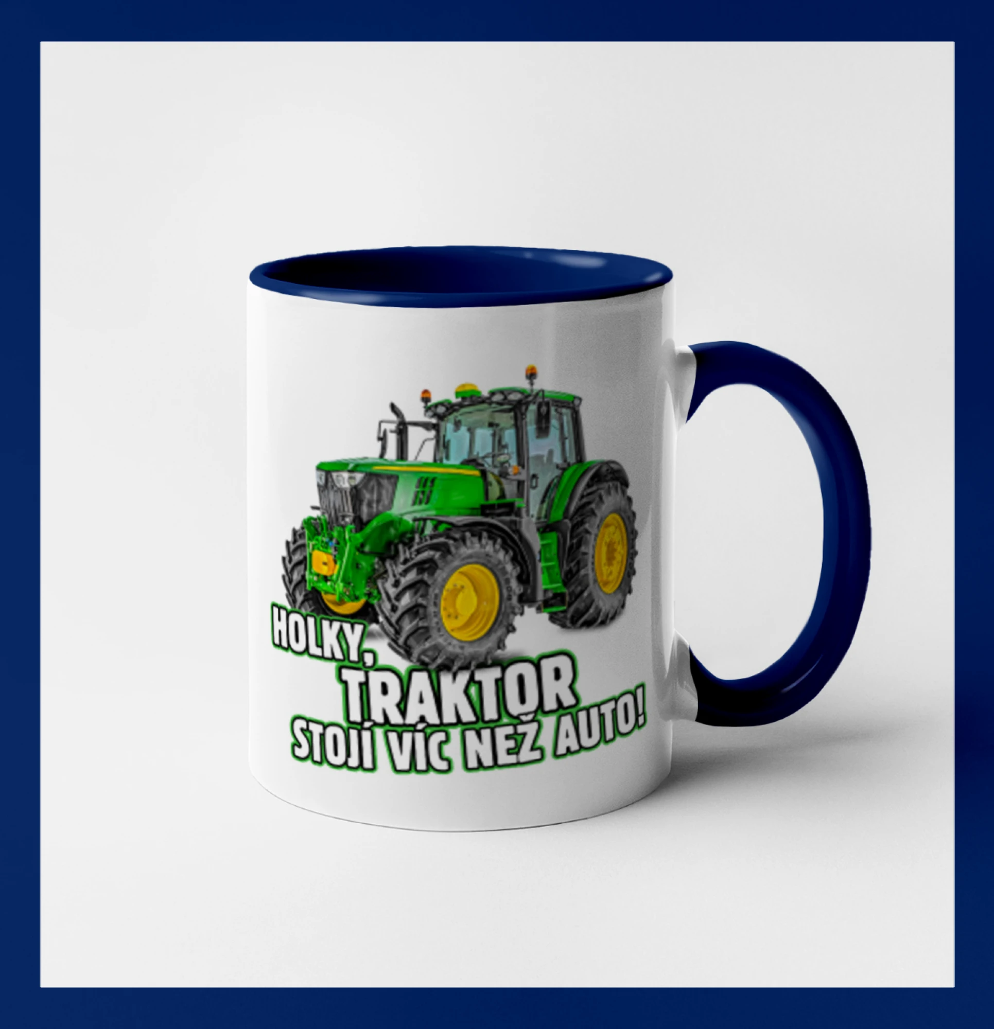 Holky, traktor stojí víc než auto