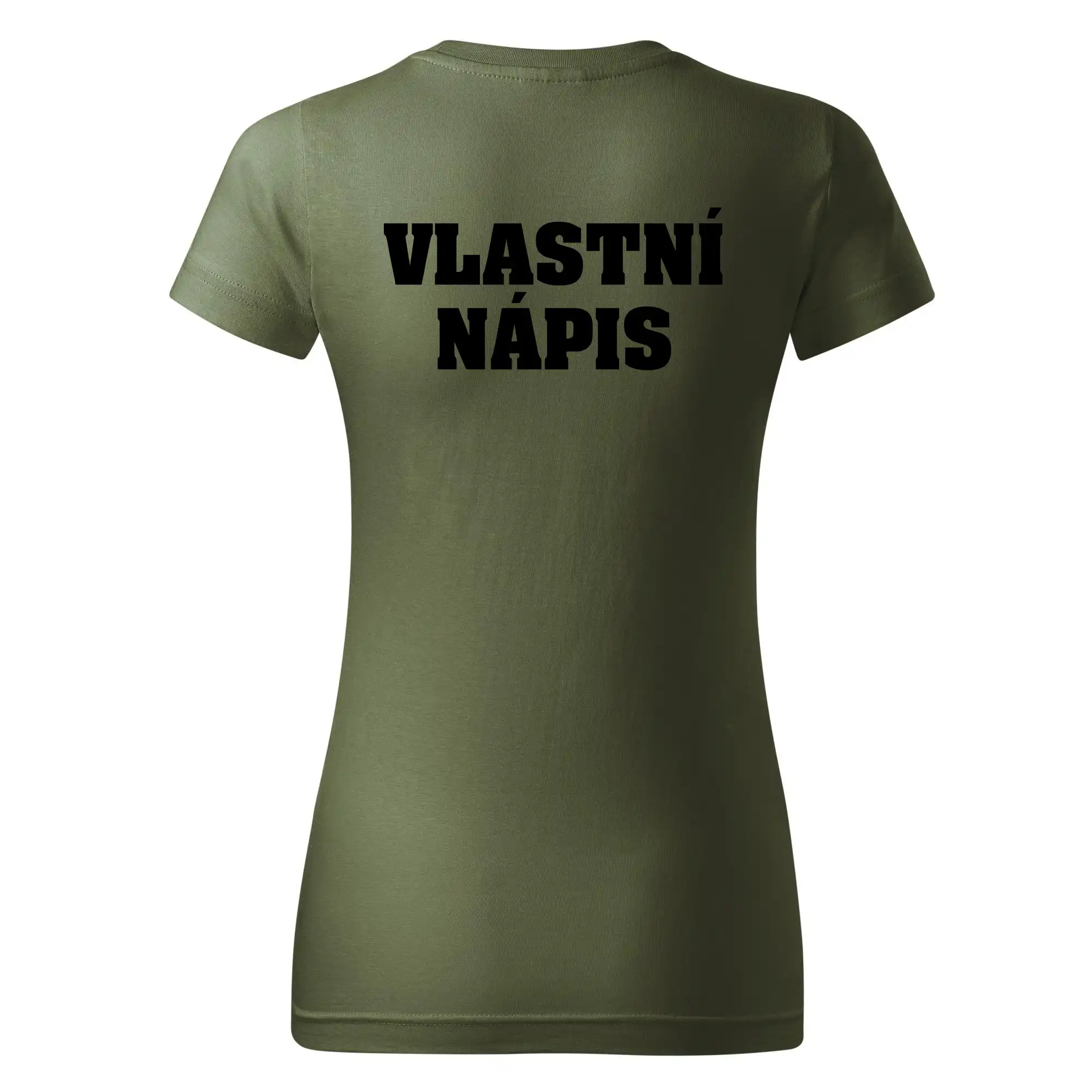 Hvězda života - vlastní nápis vpředu a vzadu