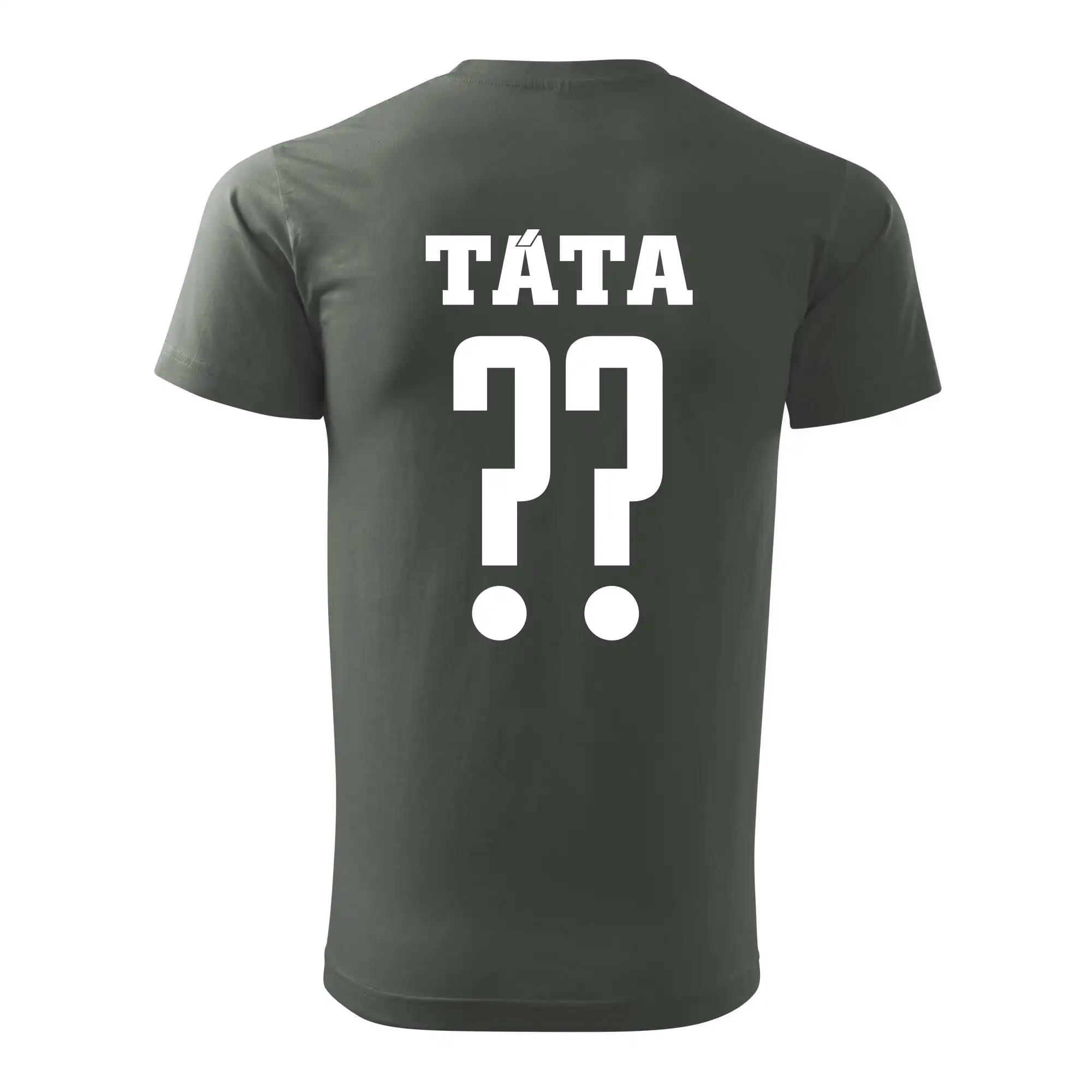 Táta - dres se jménem a číslem