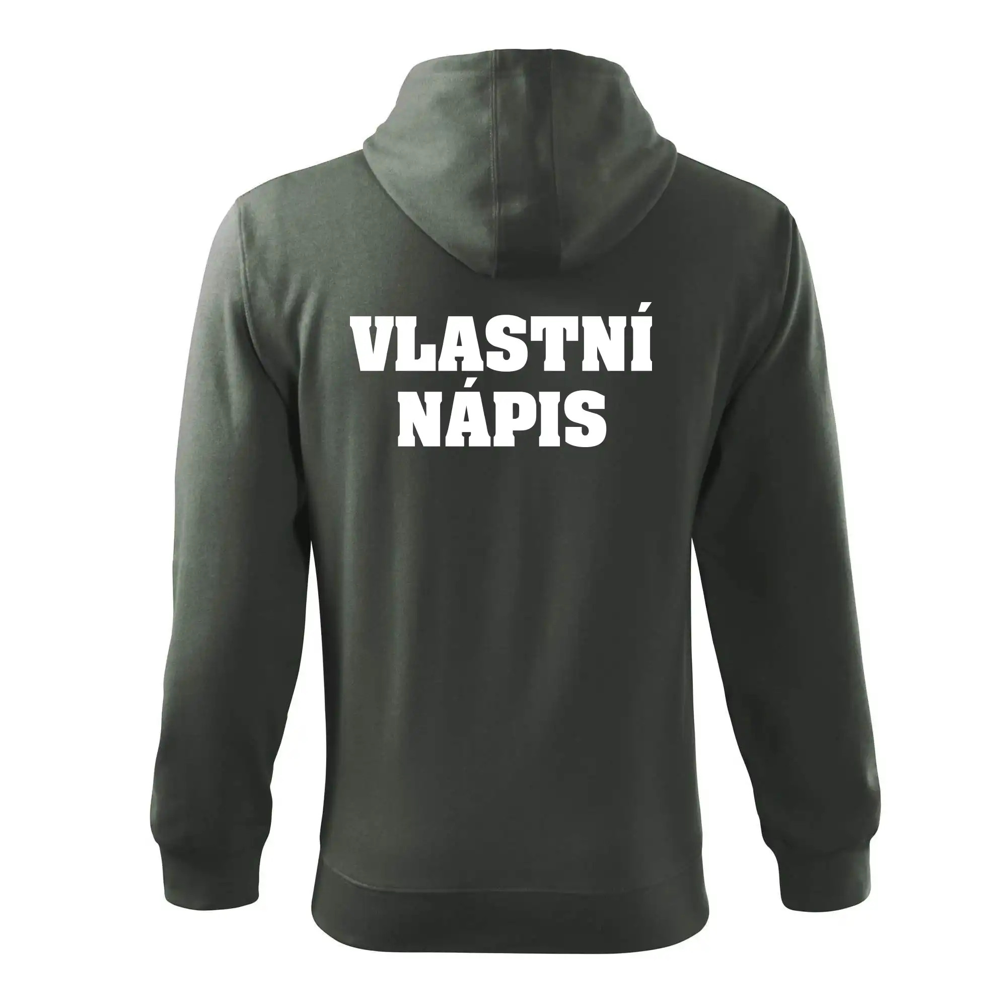 Hvězda života - vlastní nápis vpředu a vzadu