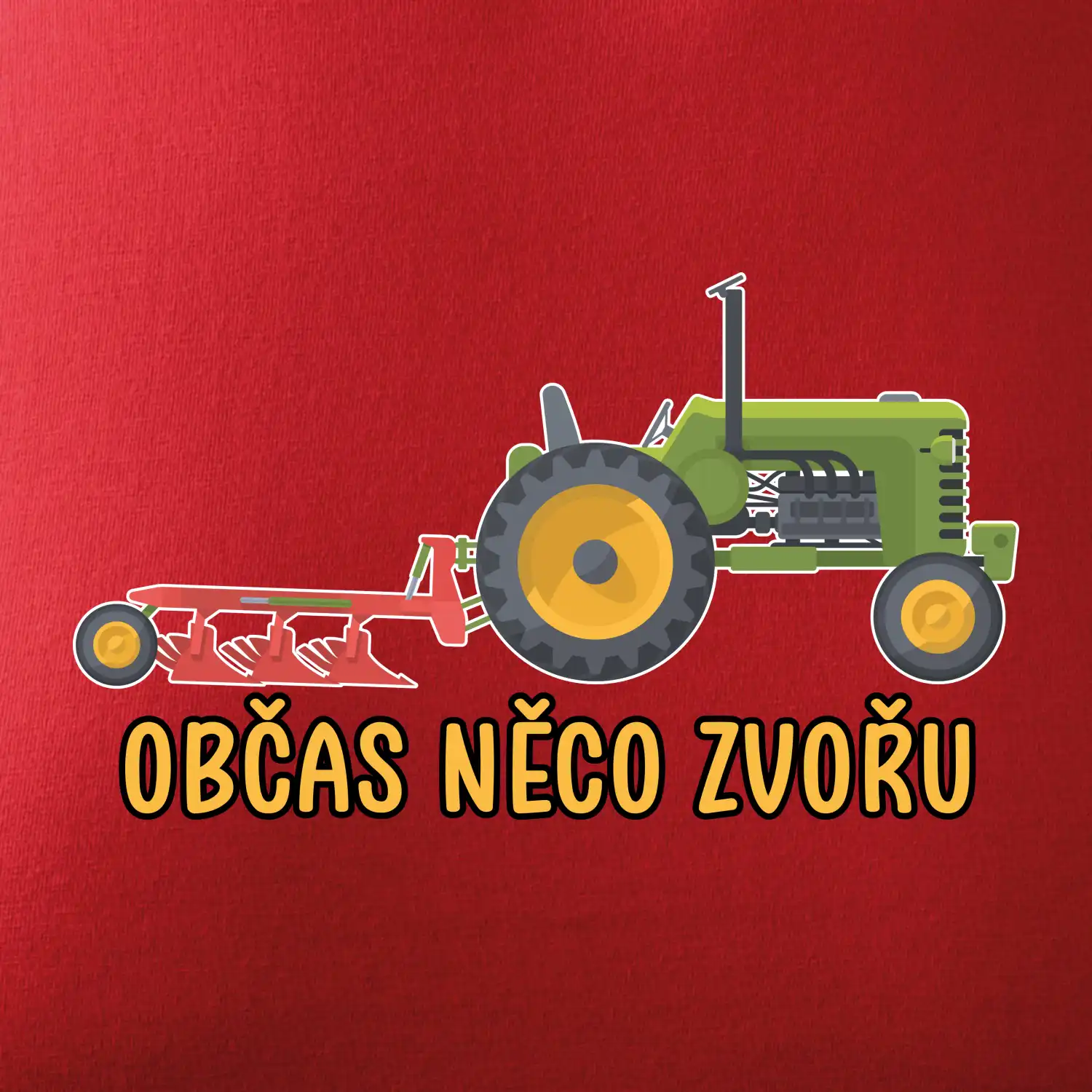 Traktor občas něco zvoře