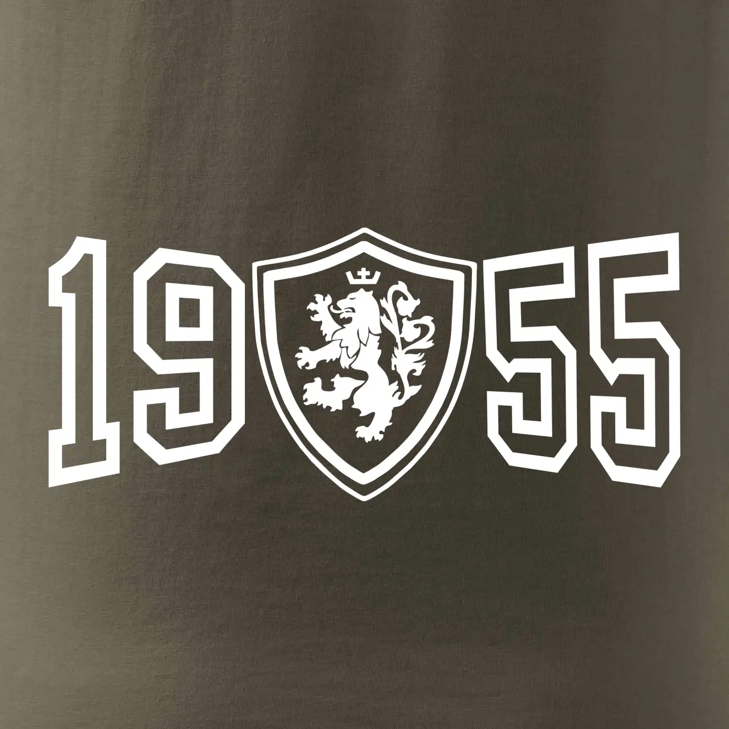 Narozeninový motiv - znak - 1955