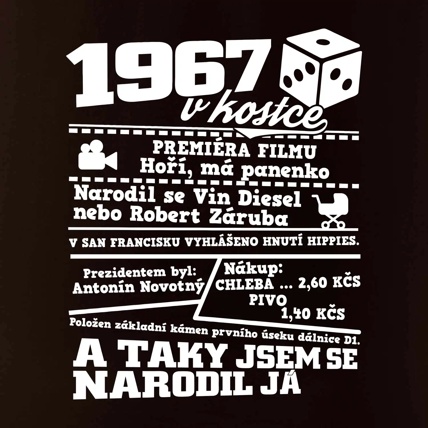 1967 v kostce