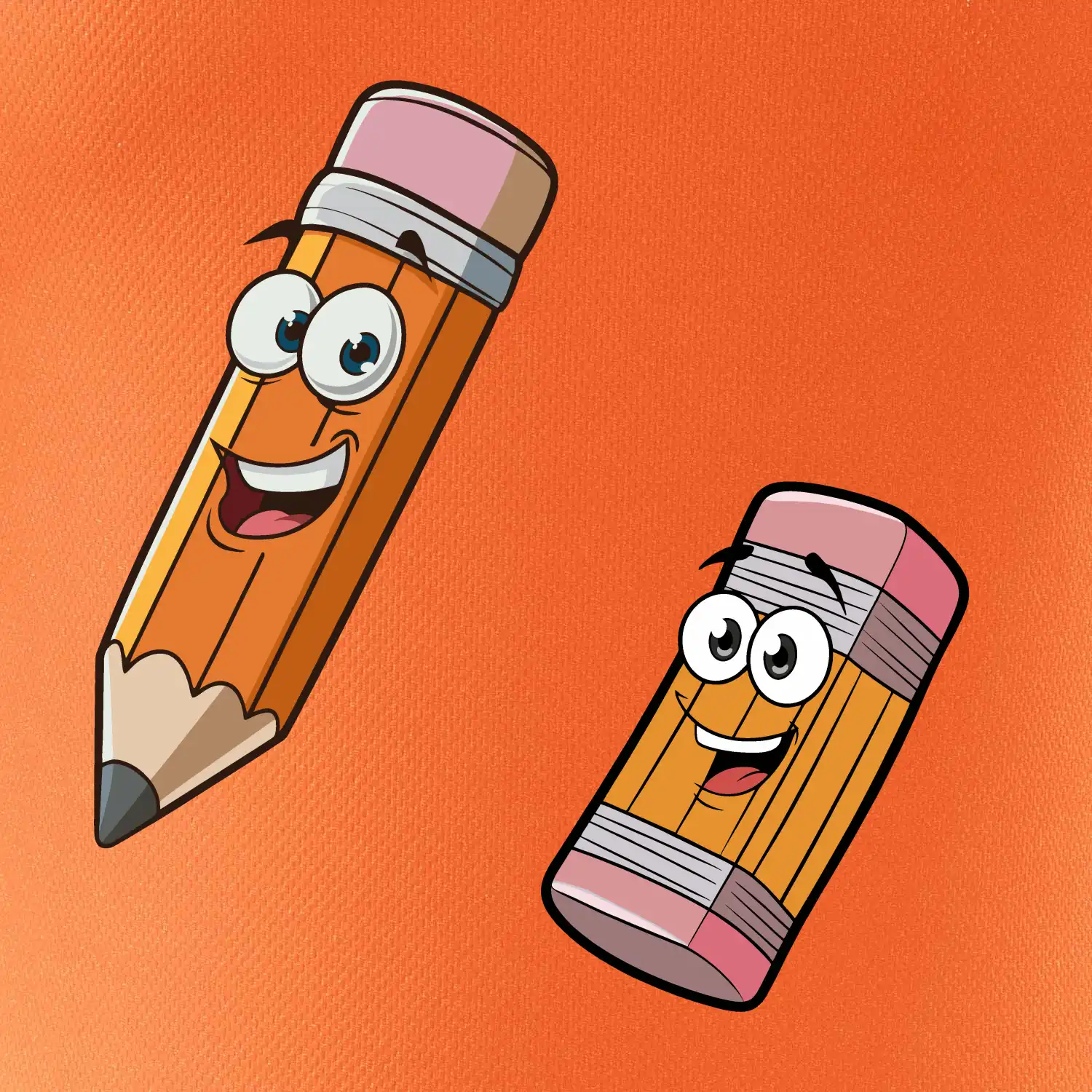 Tužka  a guma kreslená