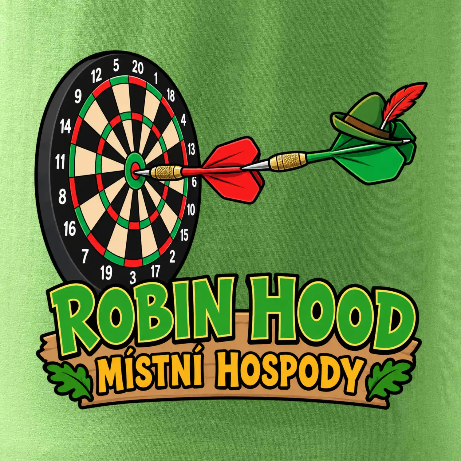 Robin Hood místní hospody