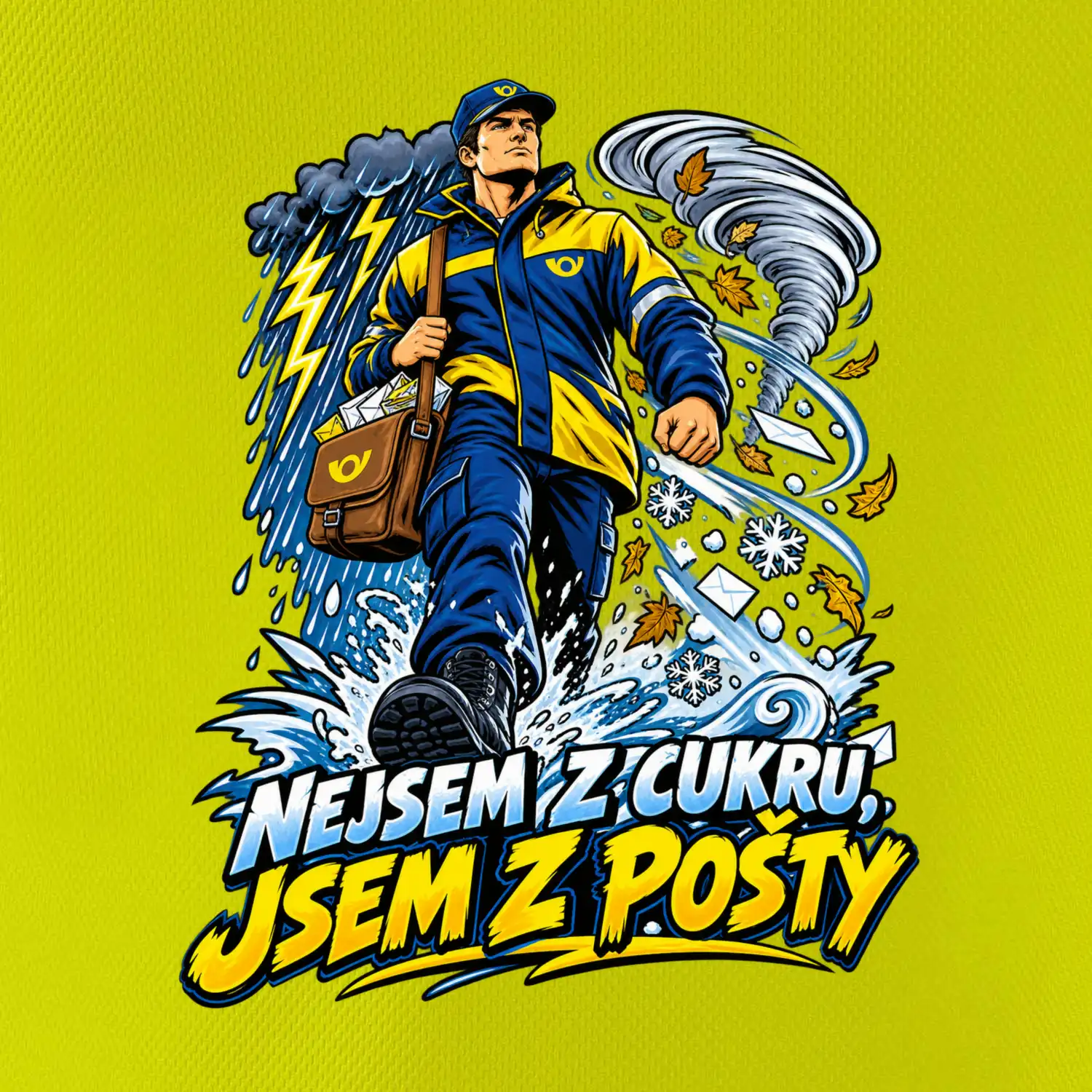 Nejsem z cukru jsem z pošty