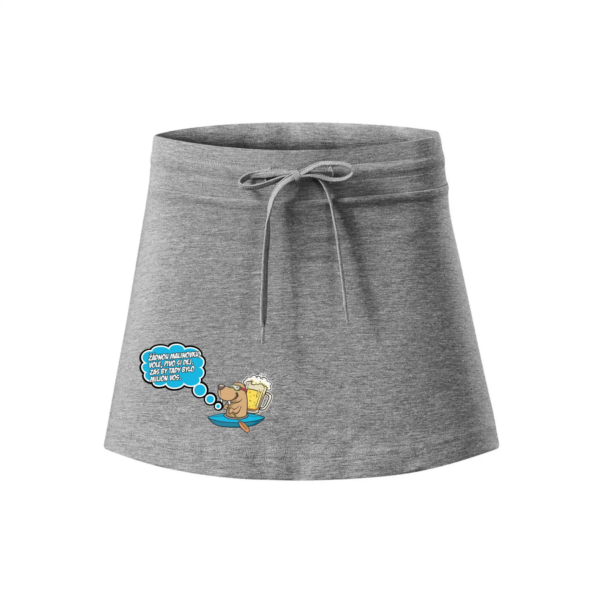 Žádnou malinovku, ale pivo