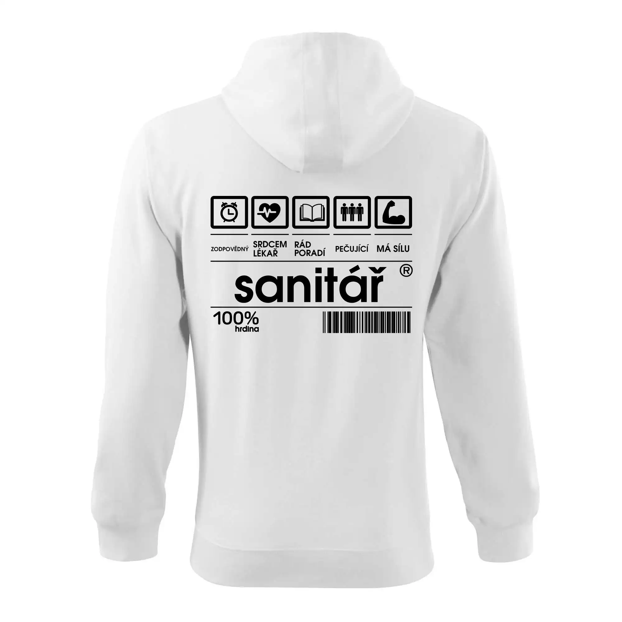 Čárový kód sanitář