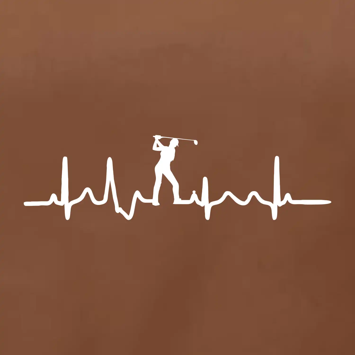 Ekg golf - žena
