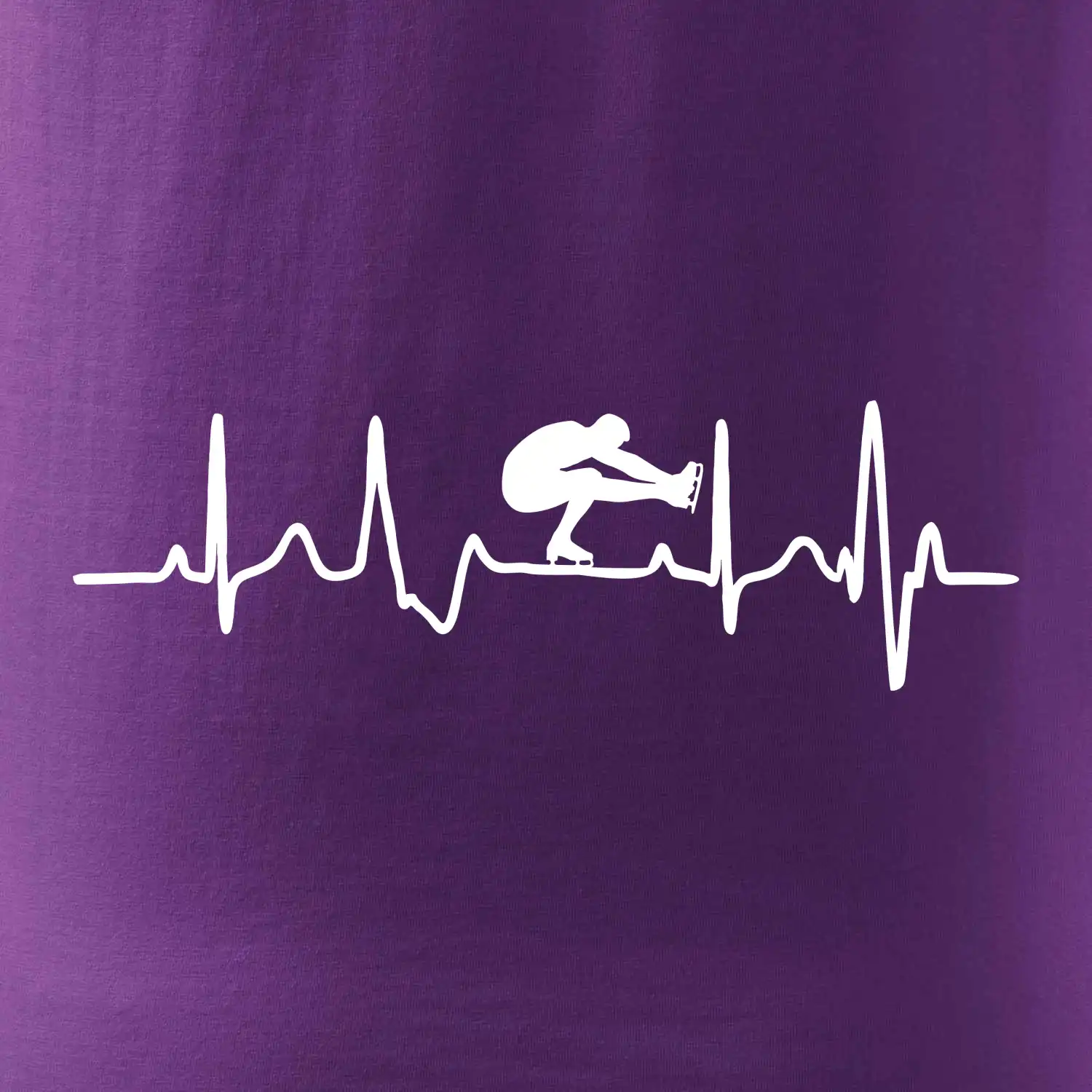 EKG lední brusle