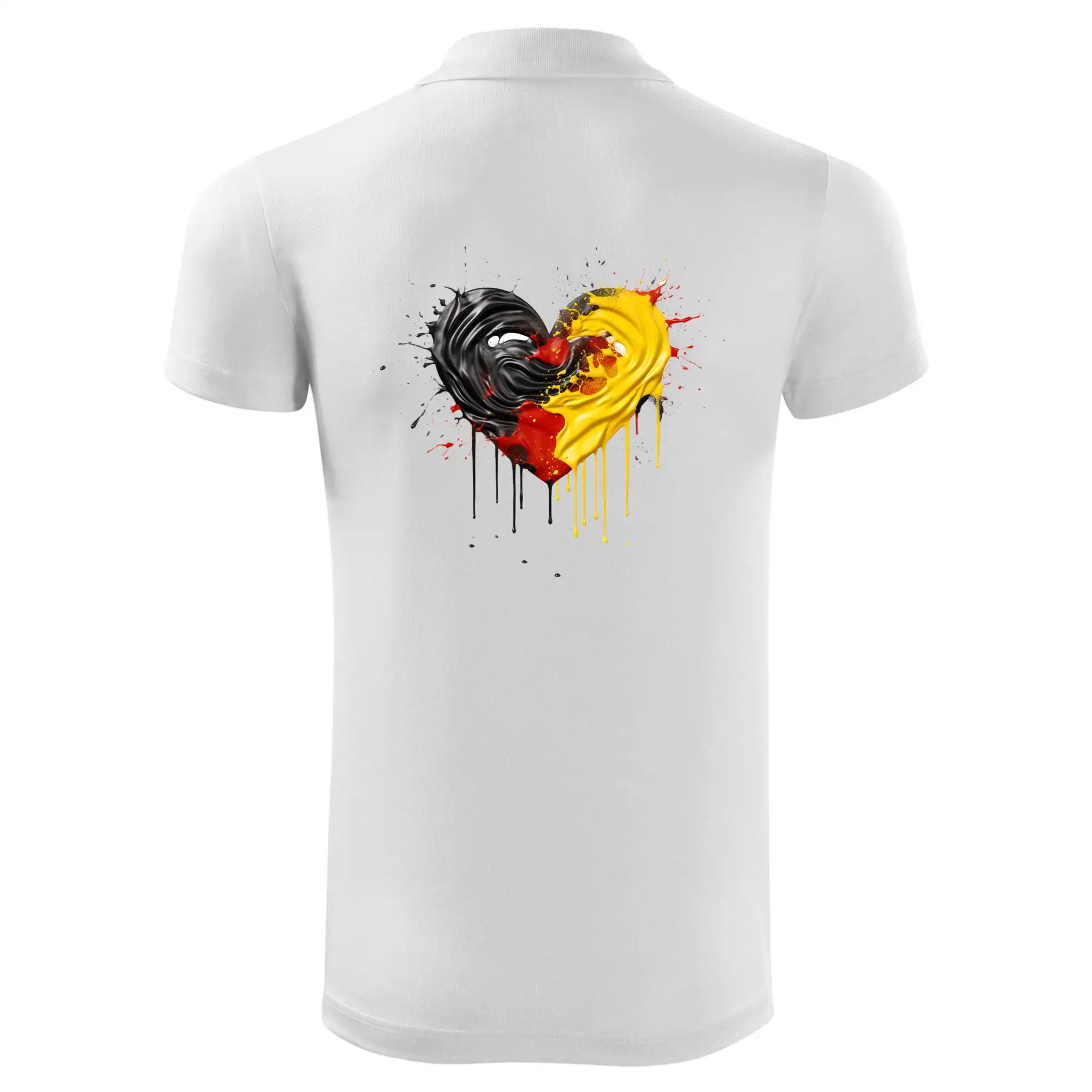 Srdce rozprsknuté - Německé barvy