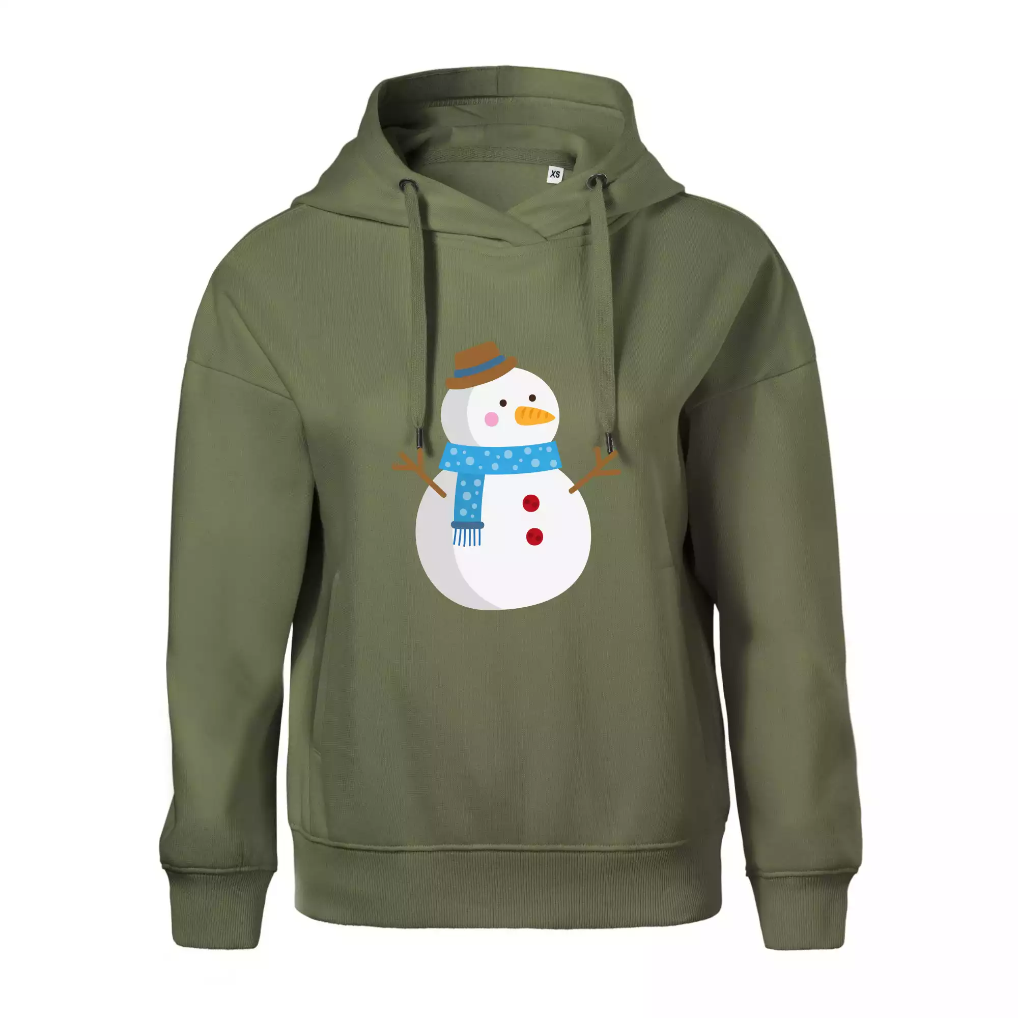 Sněhulák se šálou