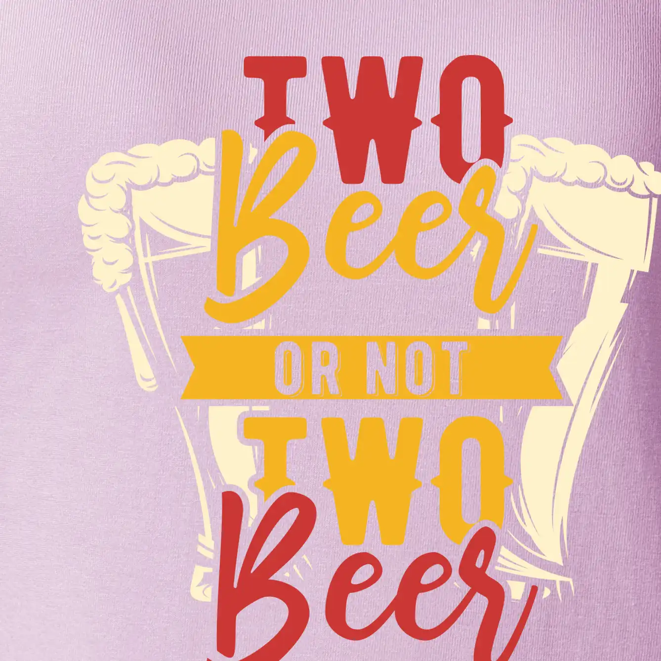 Two beer or not two beer