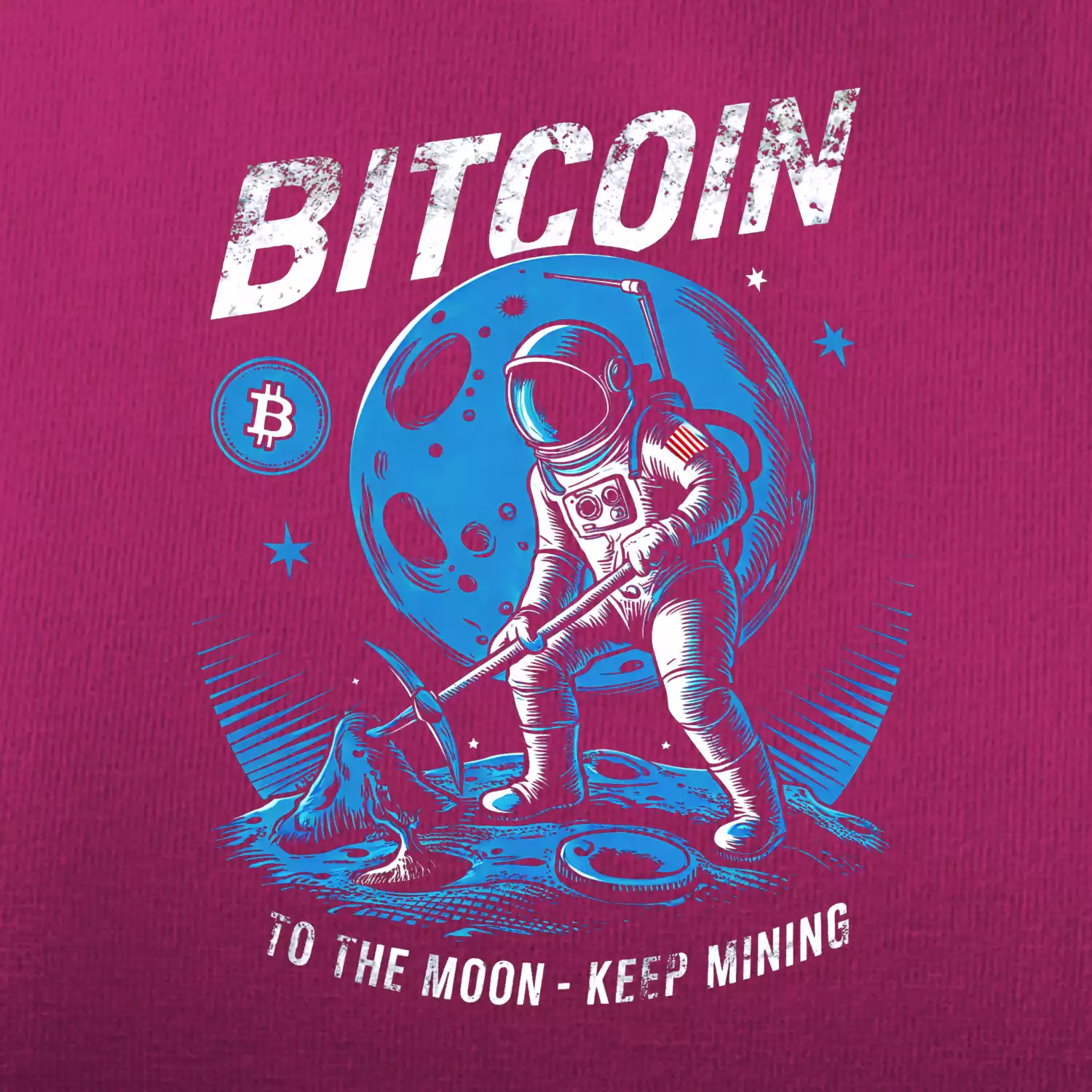 Botcoin to the moon - keep mining